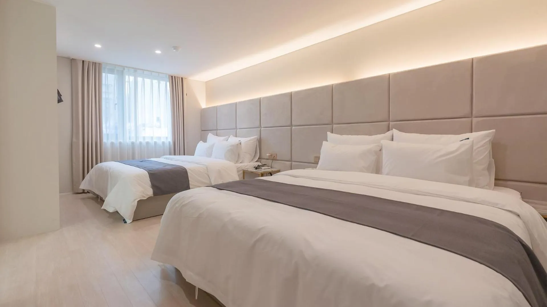 Bed in Denbasta Central Hotel Seomyeon