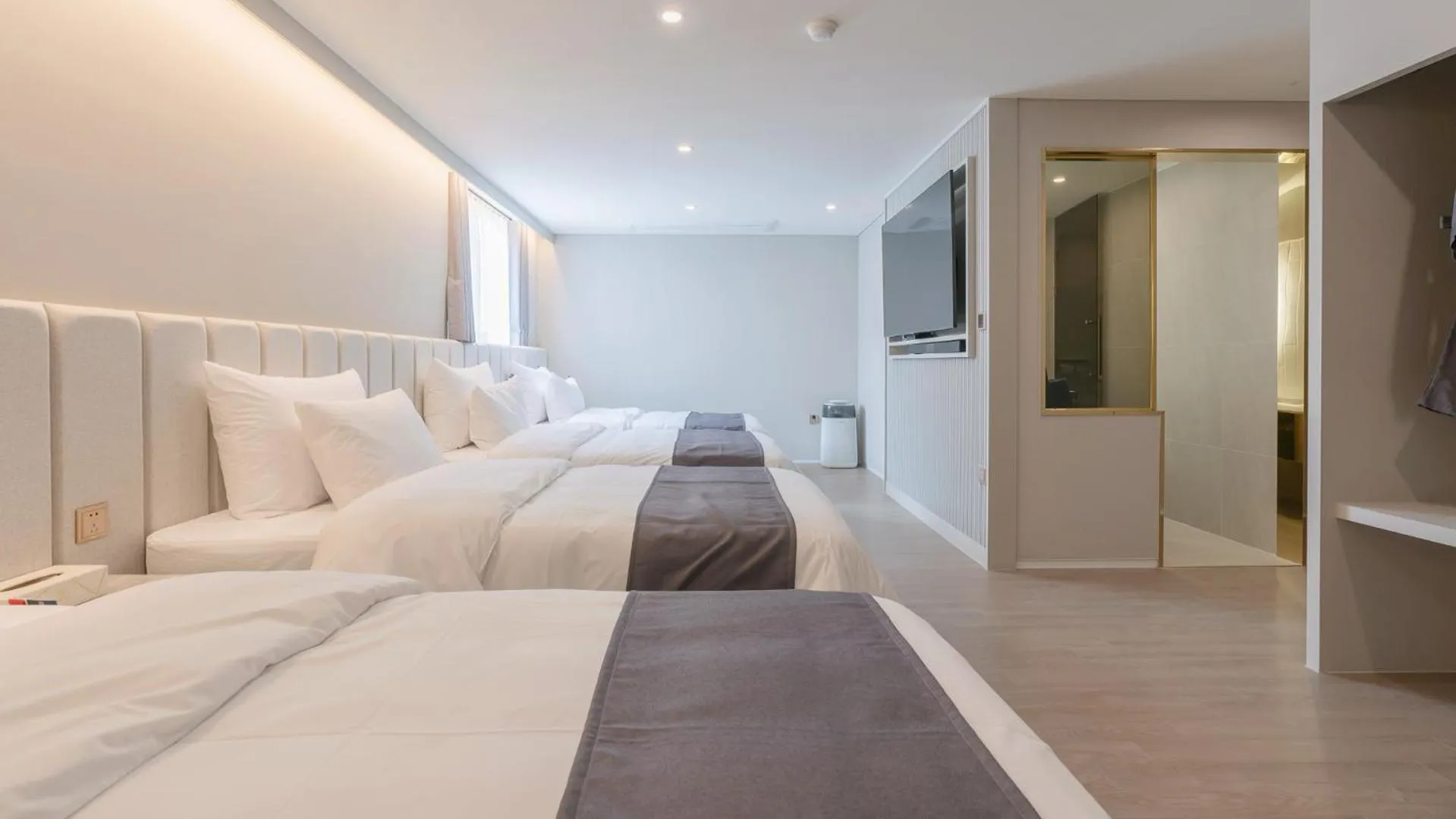 Bed in Denbasta Central Hotel Seomyeon