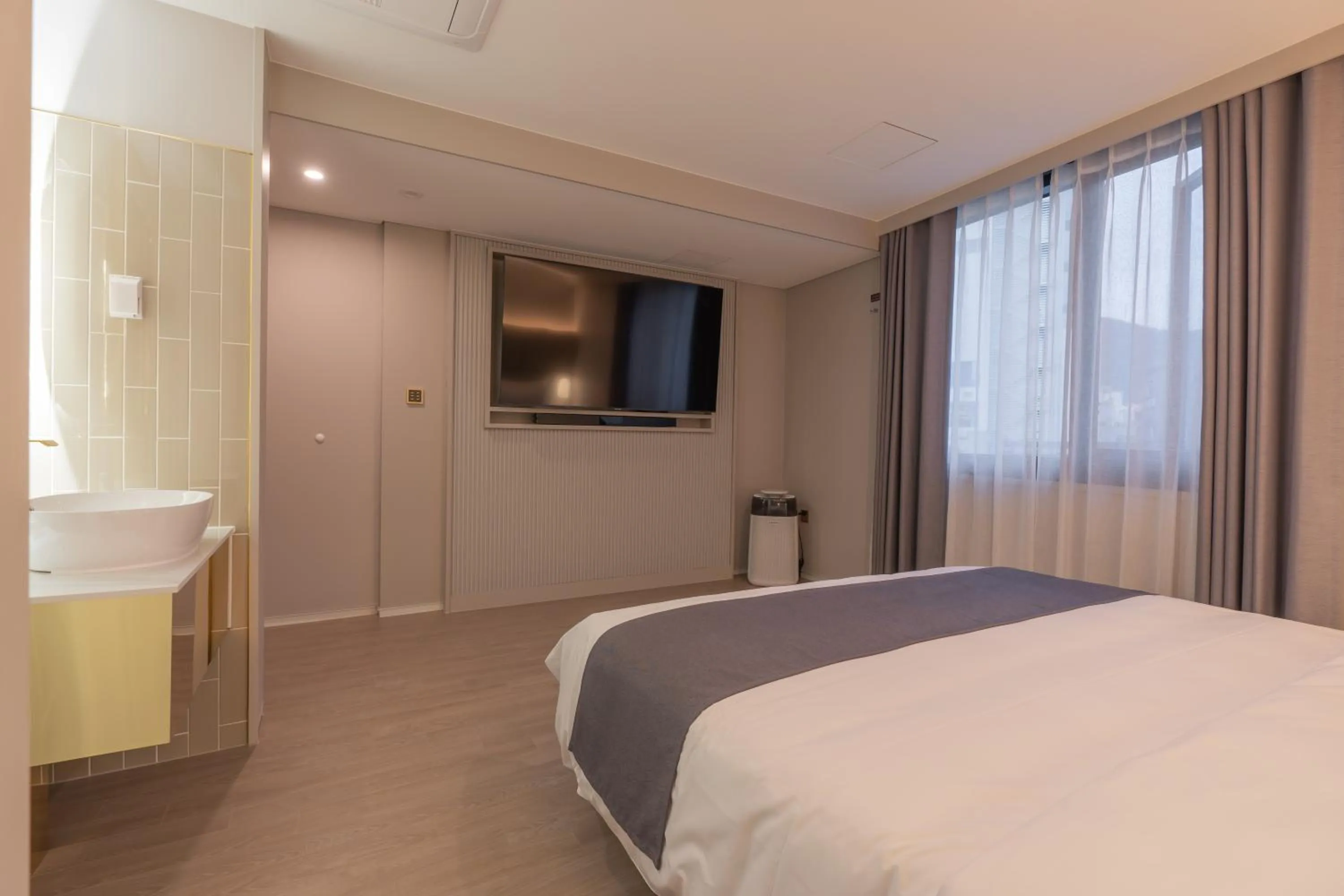 Bed in Denbasta Central Hotel Seomyeon