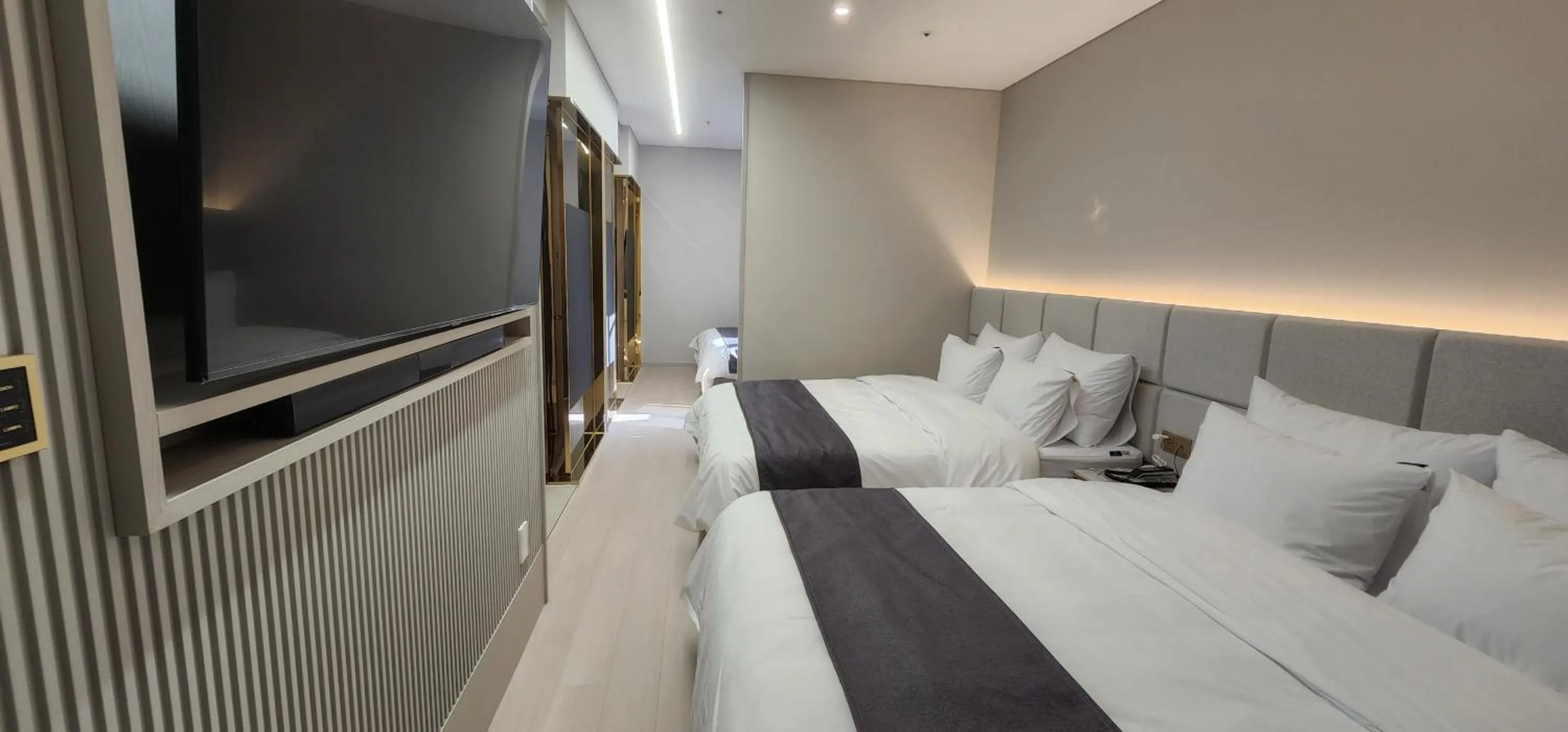 Bed in Denbasta Central Hotel Seomyeon