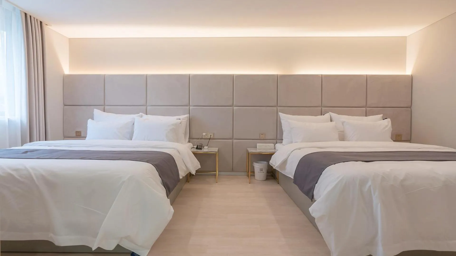 Bed in Denbasta Central Hotel Seomyeon