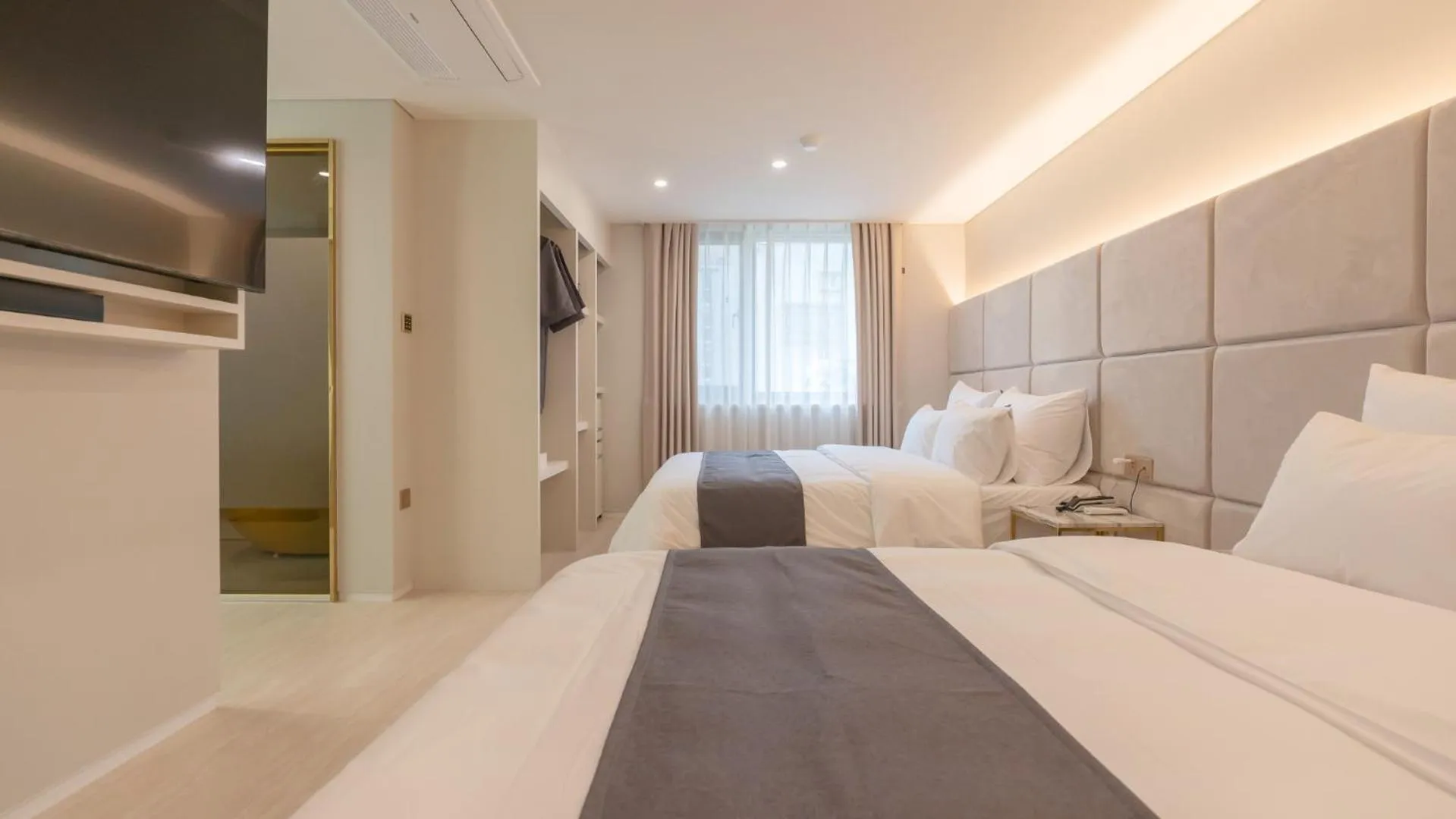 Bed in Denbasta Central Hotel Seomyeon