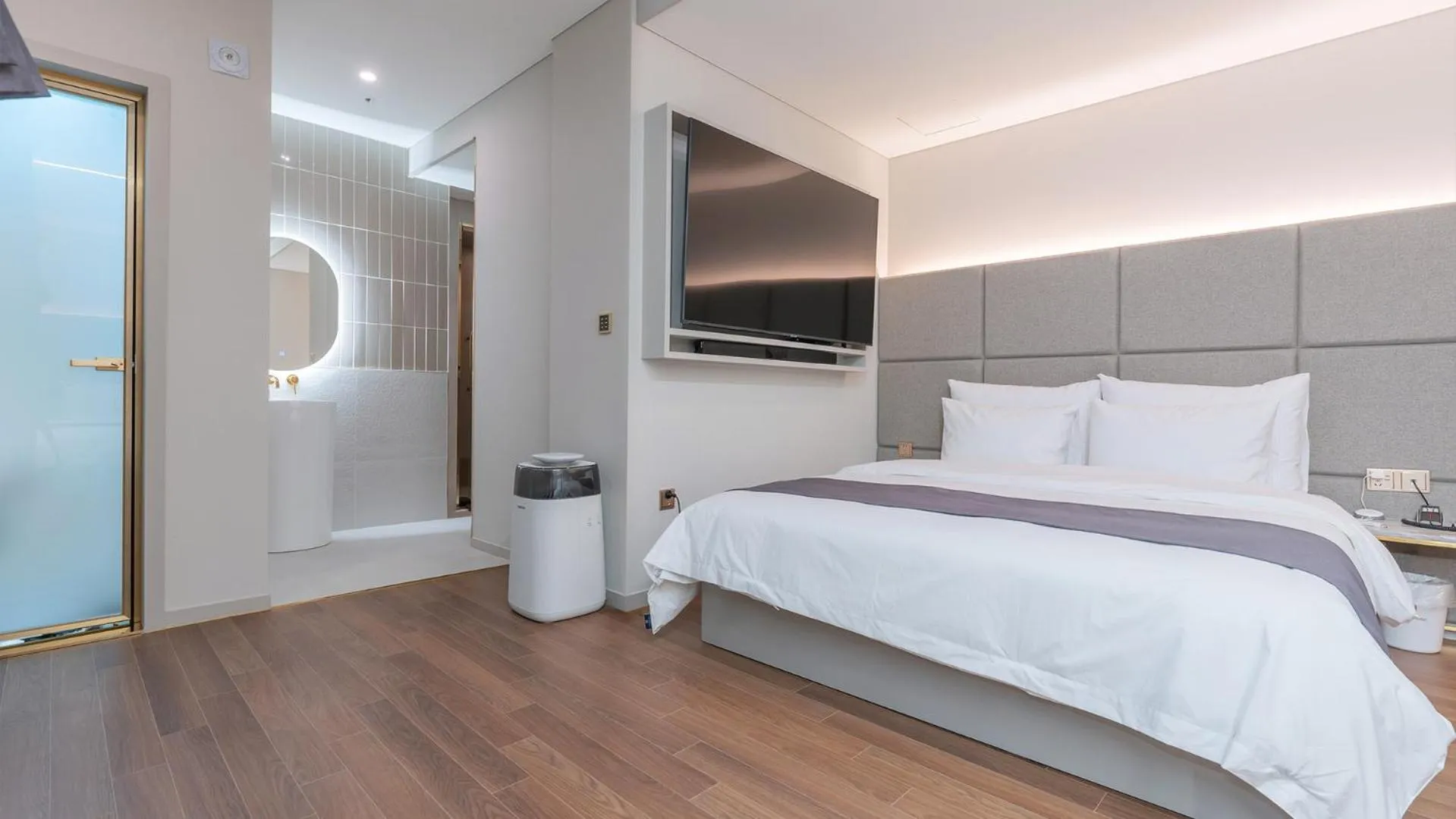 Bed in Denbasta Central Hotel Seomyeon