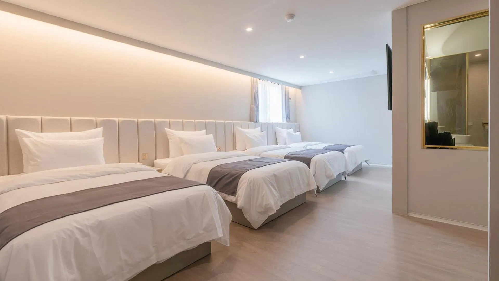 Bed in Denbasta Central Hotel Seomyeon