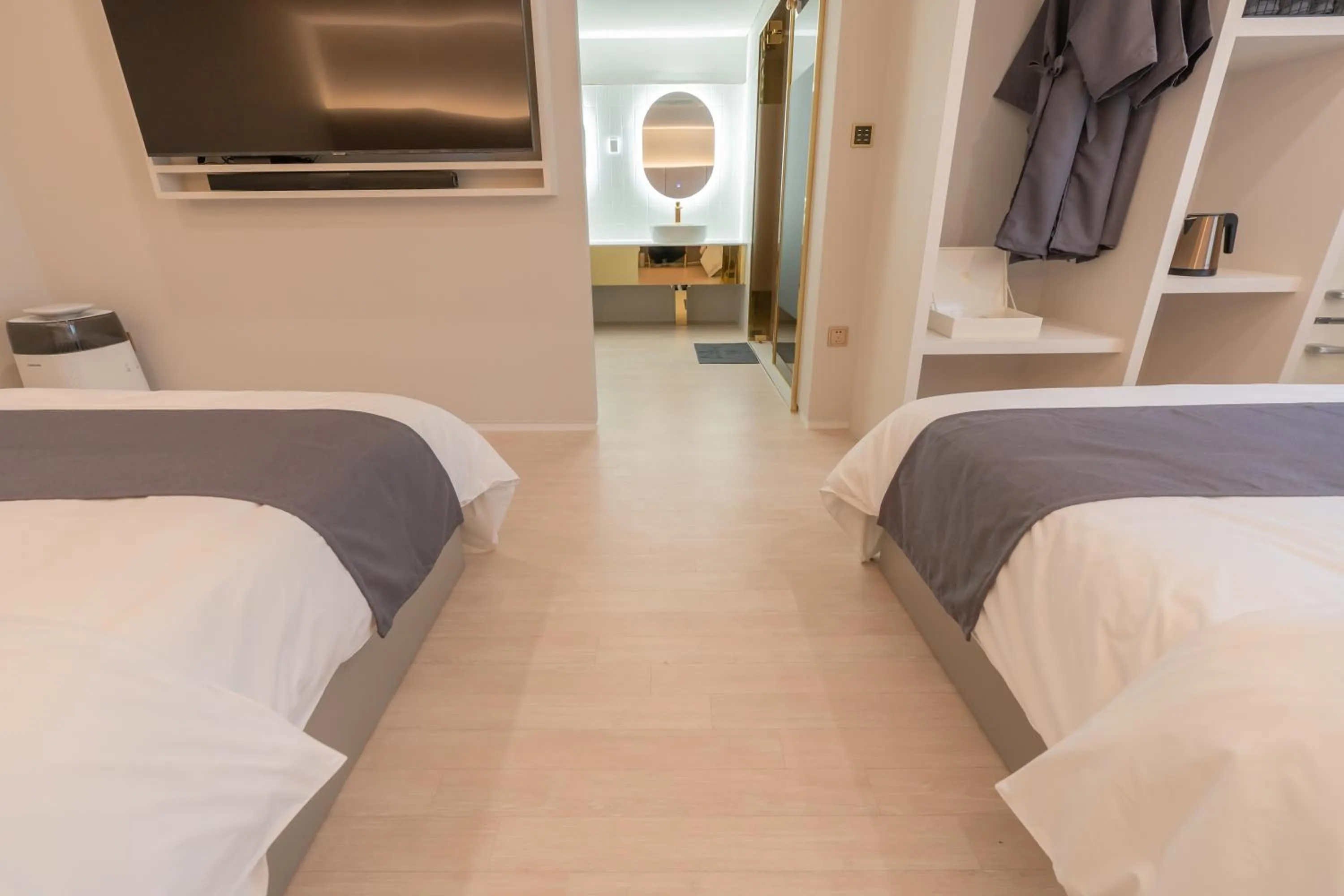 Bed in Denbasta Central Hotel Seomyeon