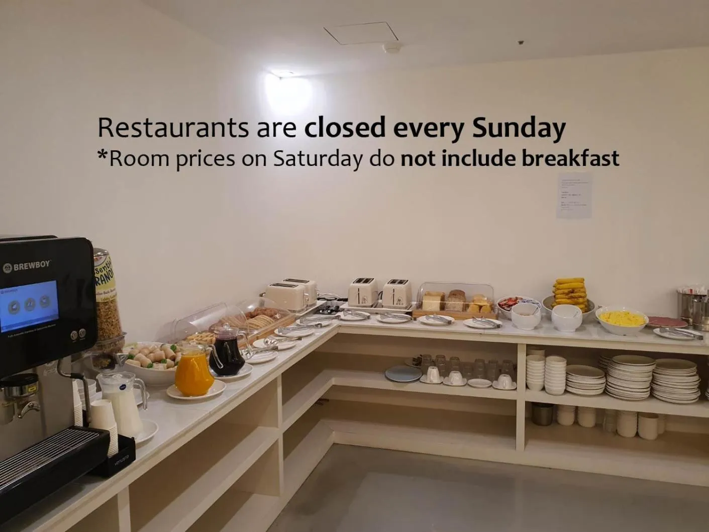 Restaurant/places to eat in Denbasta Central Hotel Seomyeon