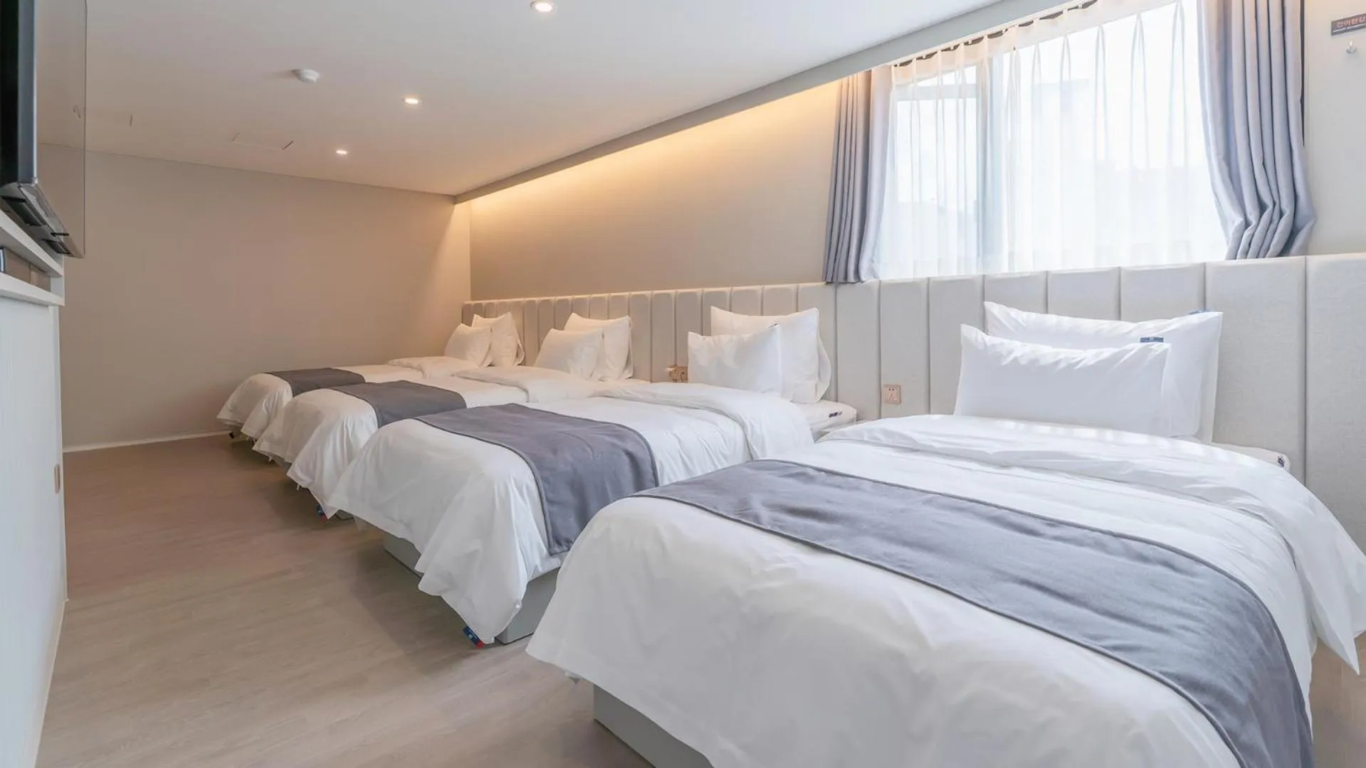 Bed in Denbasta Central Hotel Seomyeon