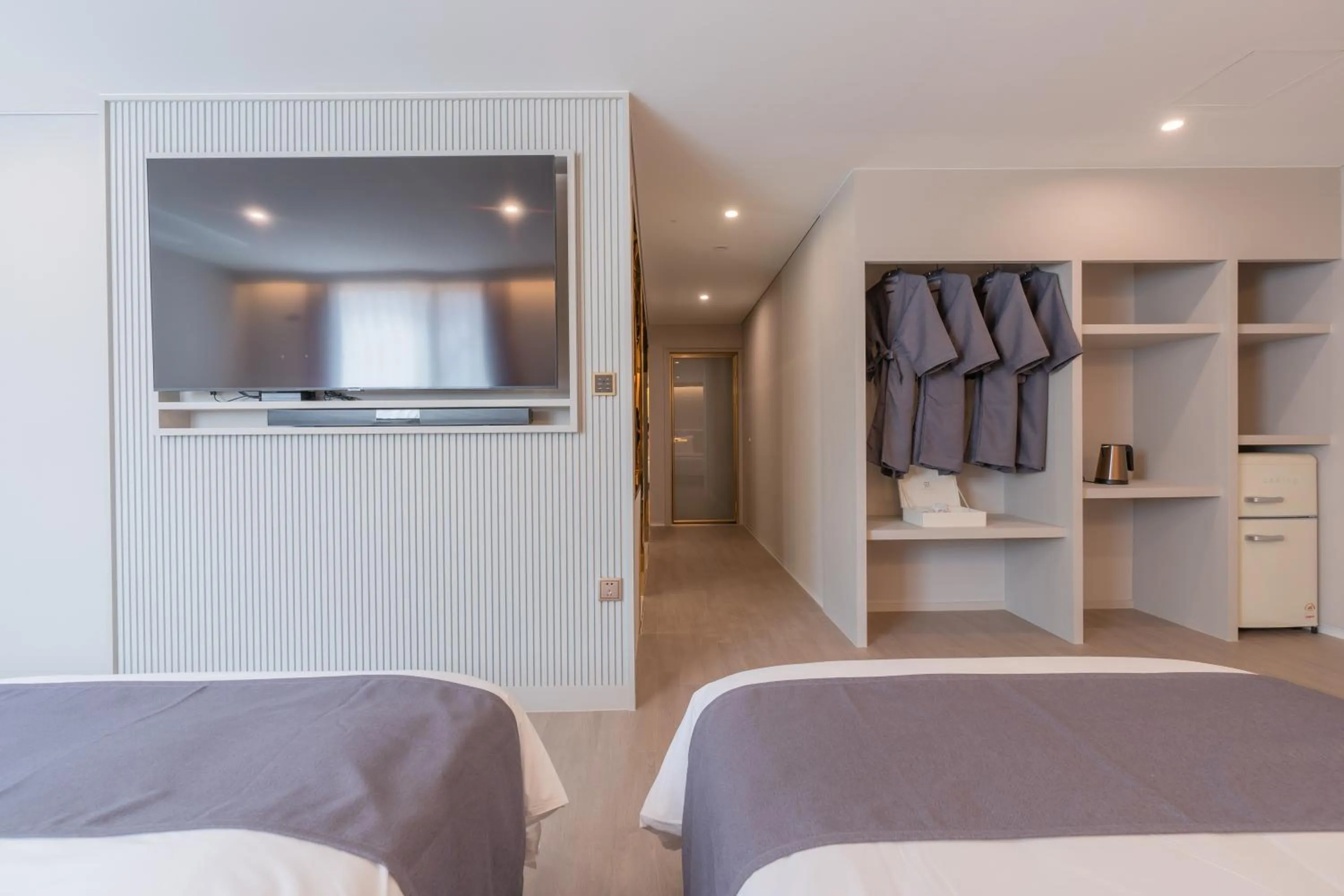 Bed in Denbasta Central Hotel Seomyeon