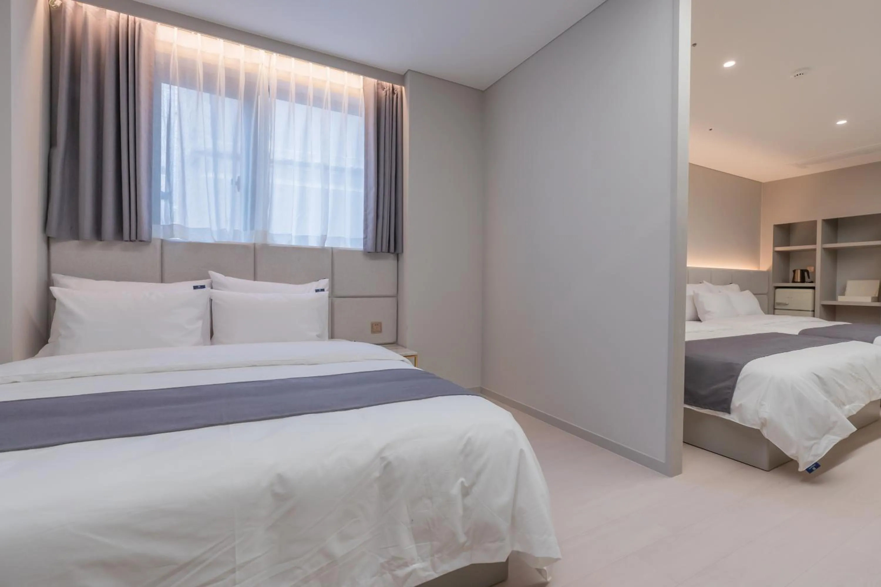 Bed in Denbasta Central Hotel Seomyeon