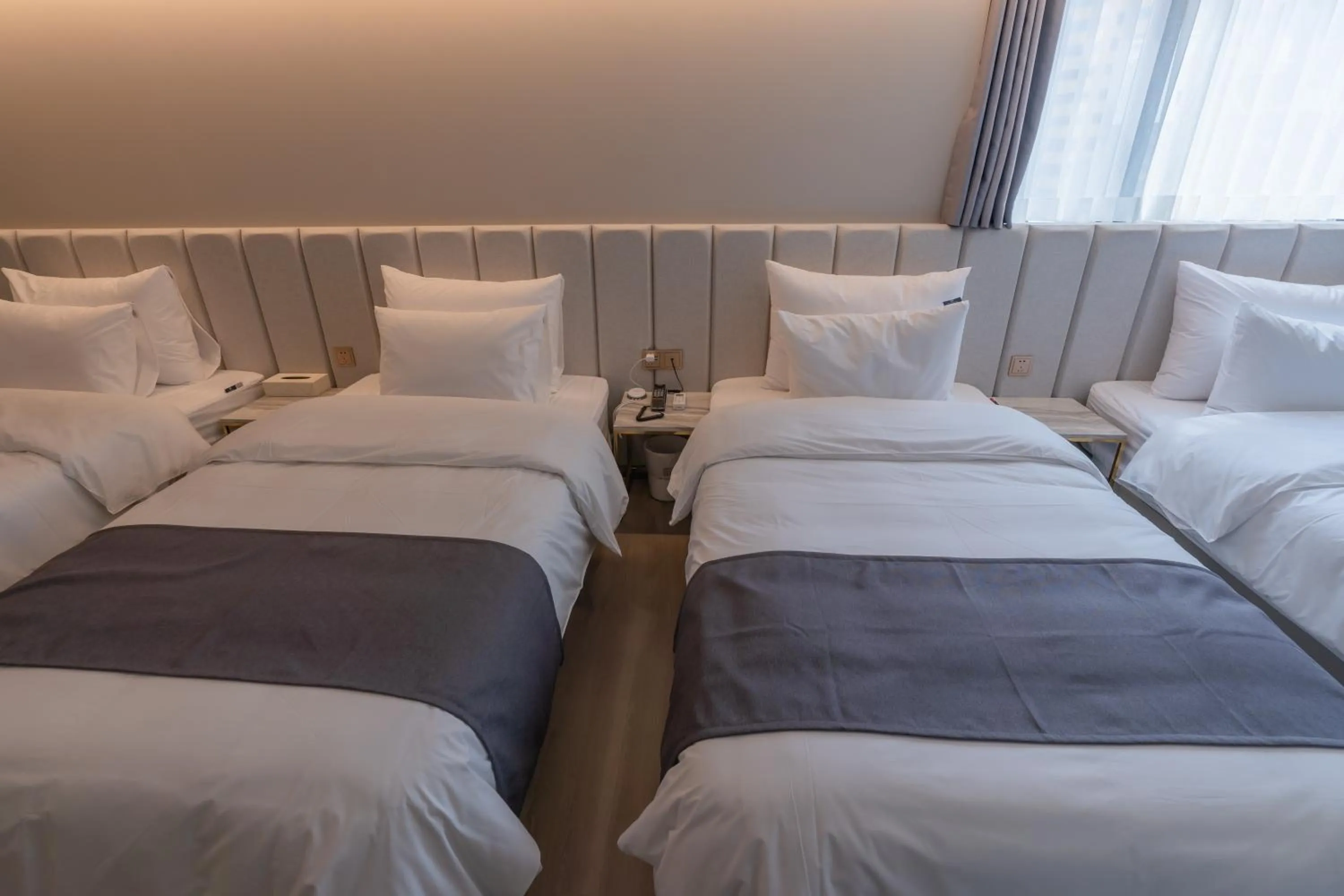 Bed in Denbasta Central Hotel Seomyeon