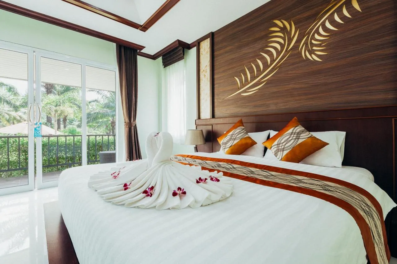 Bed in Palm Kiri Aonang Resort