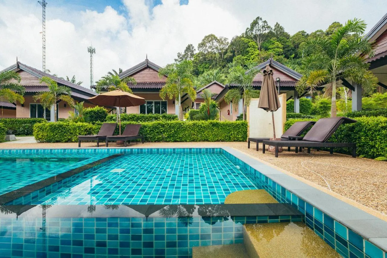 Mountain view in Palm Kiri Aonang Resort