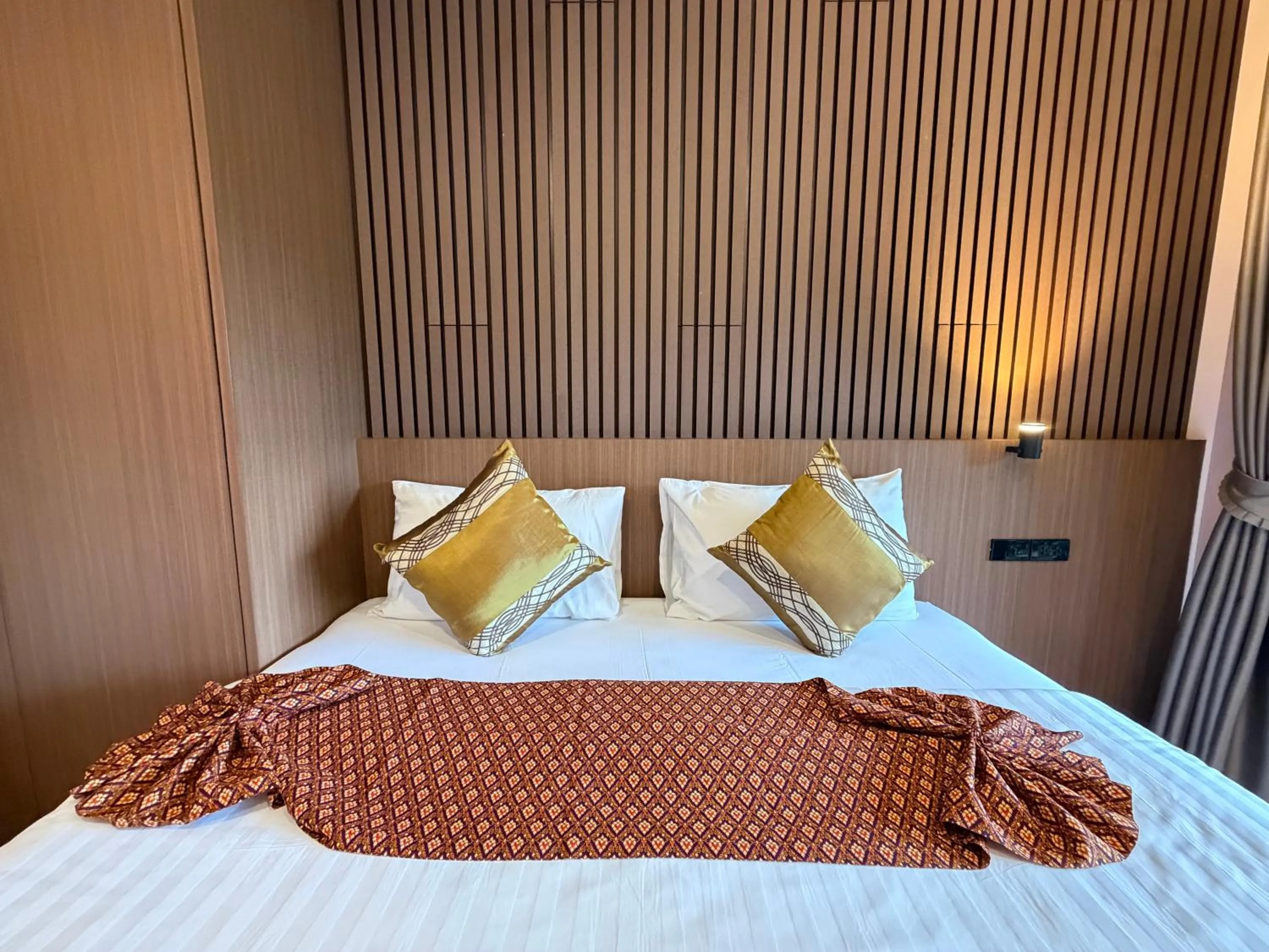 Bed in Palm Kiri Aonang Resort