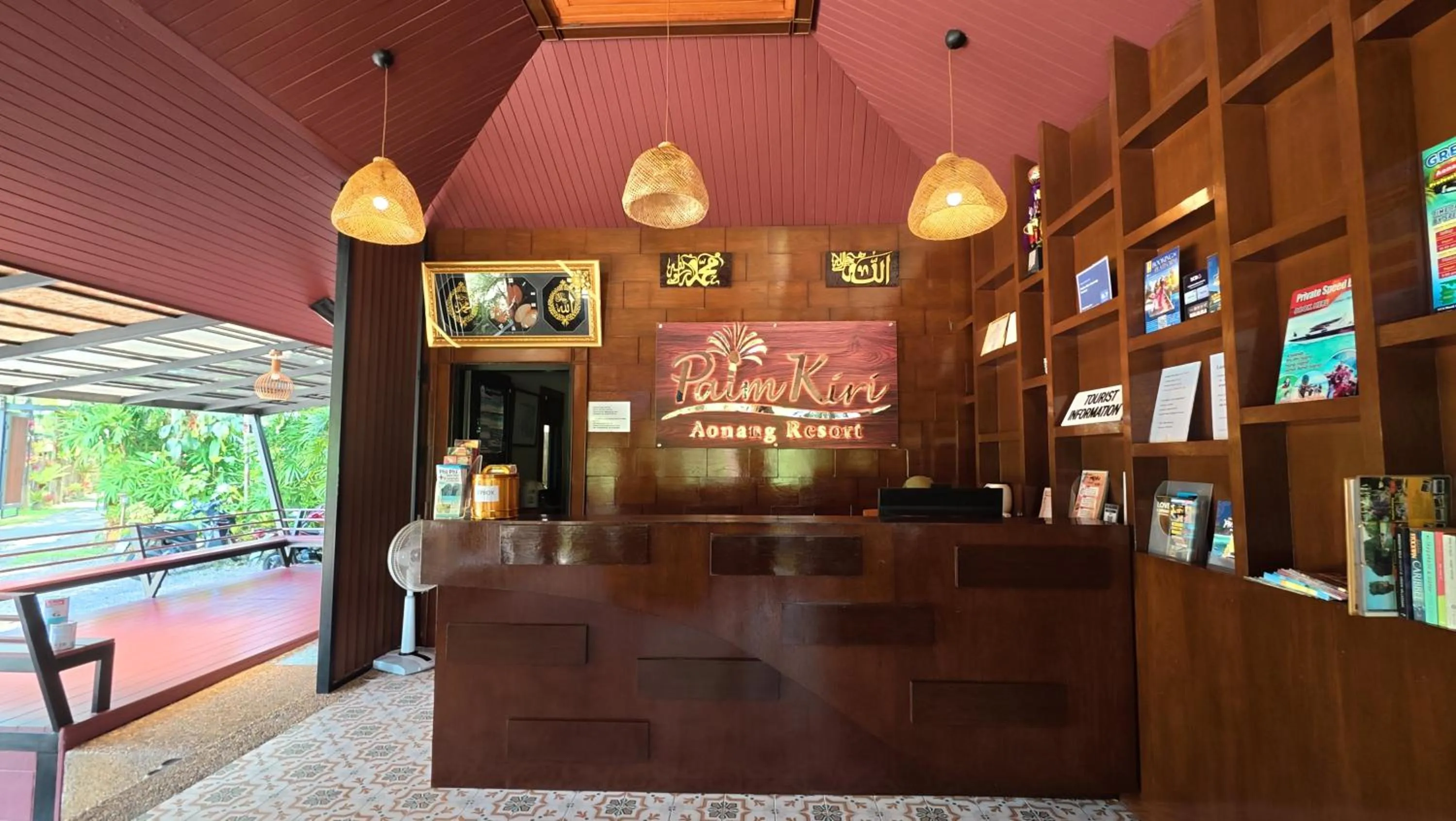 Seating area in Palm Kiri Aonang Resort