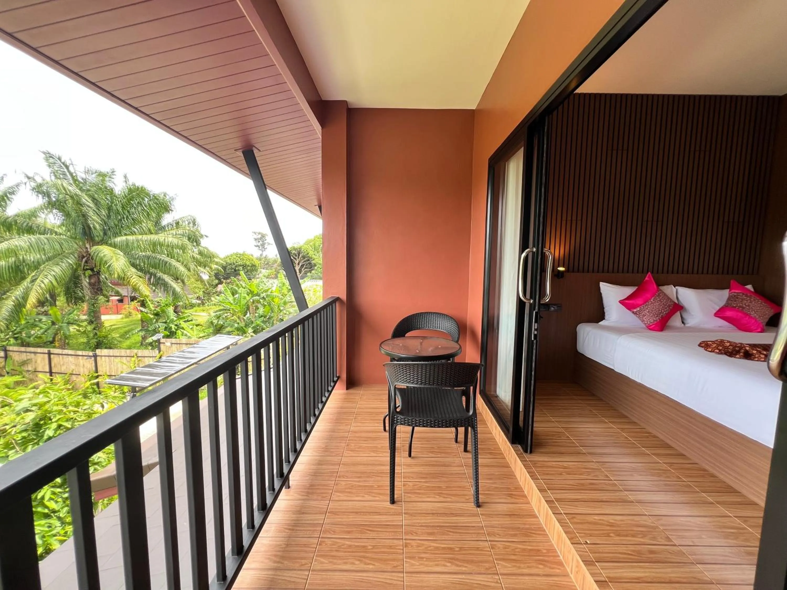 Patio, Bed in Palm Kiri Aonang Resort