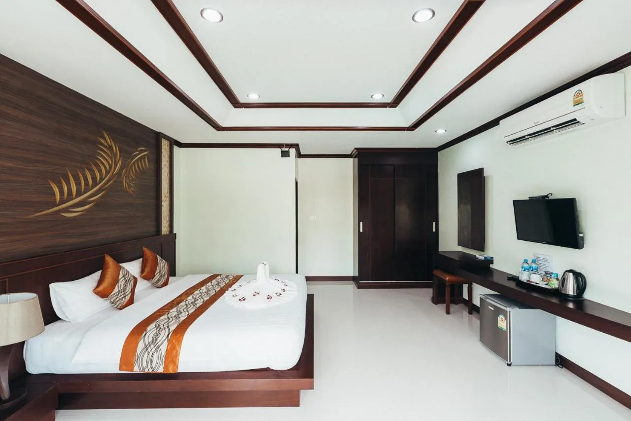 Bed in Palm Kiri Aonang Resort