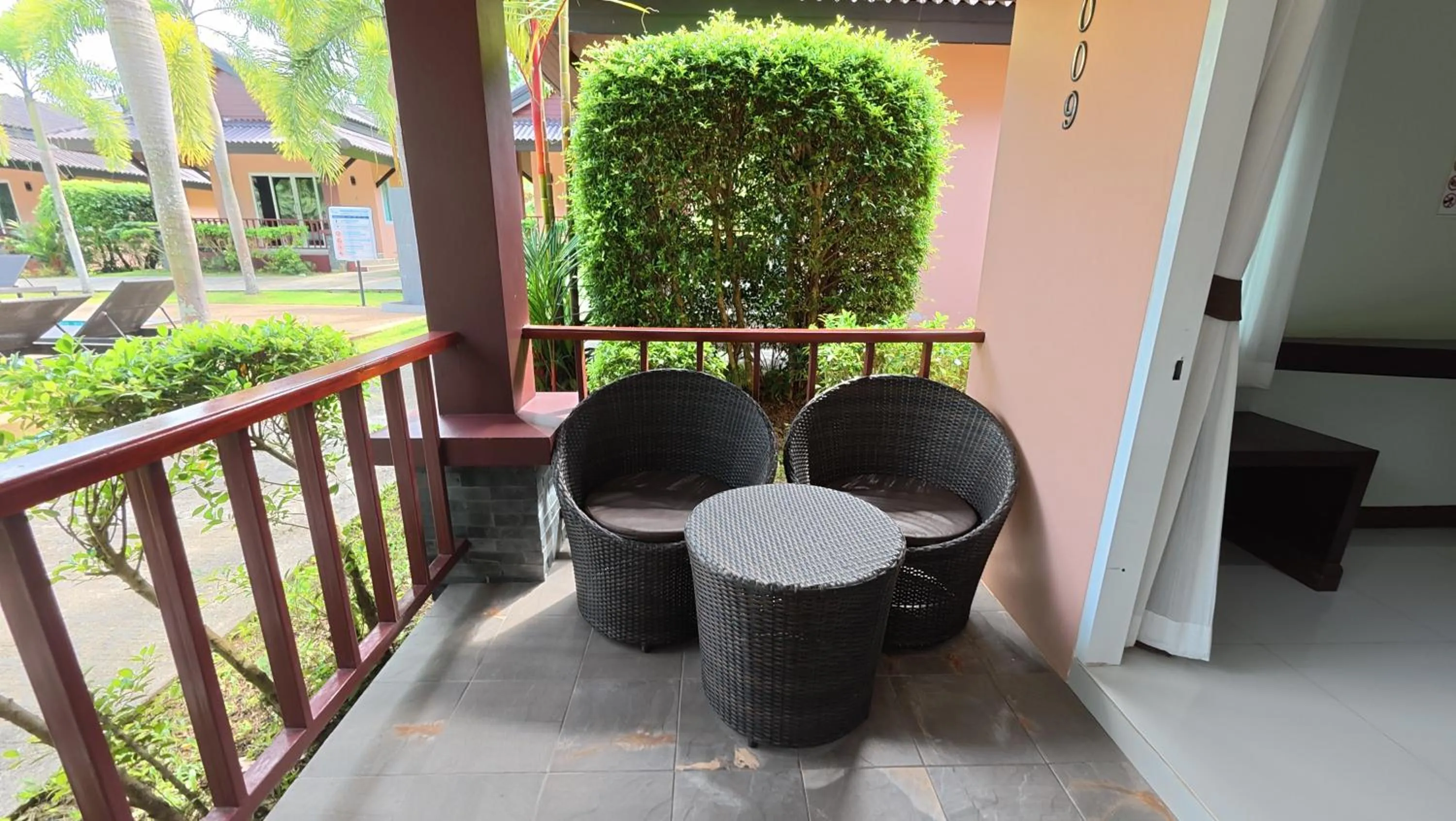 Balcony/Terrace in Palm Kiri Aonang Resort