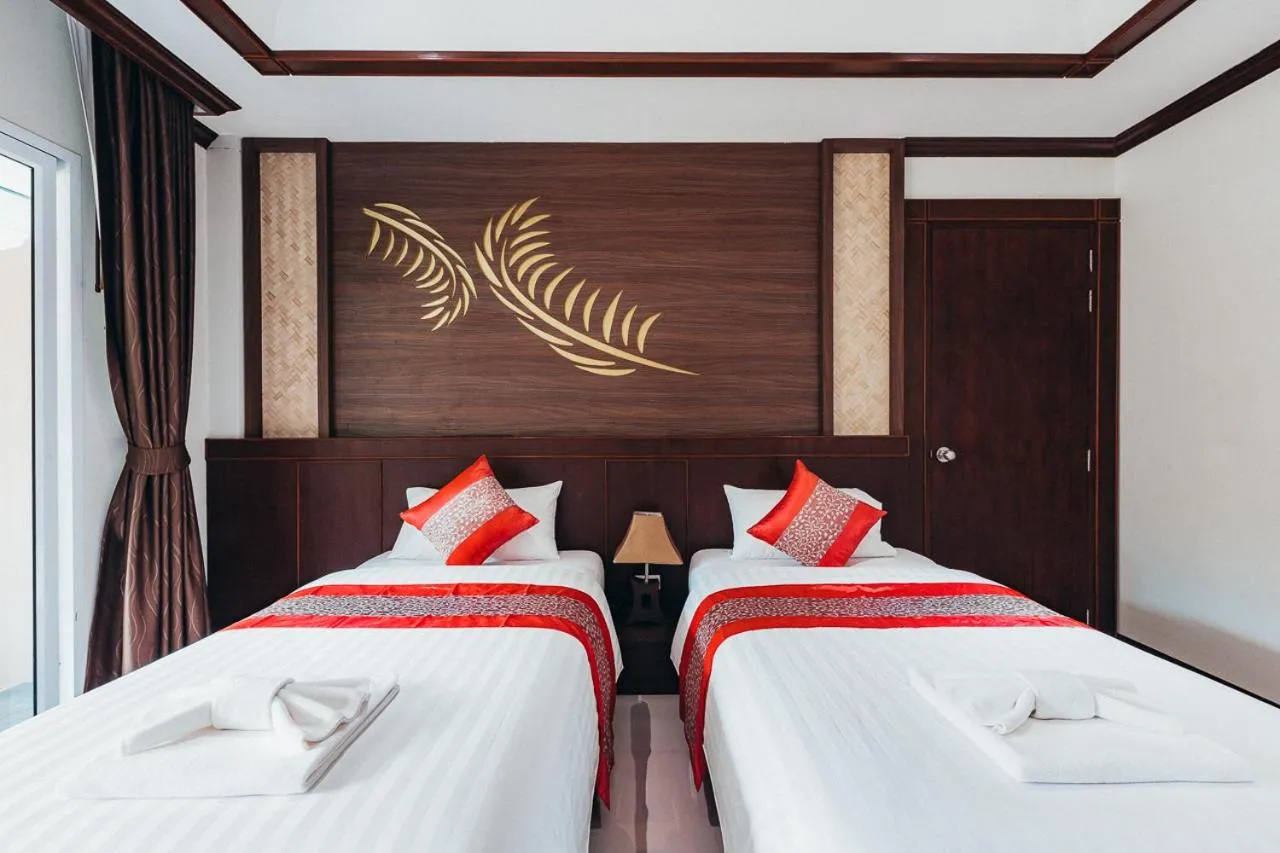 Bed in Palm Kiri Aonang Resort