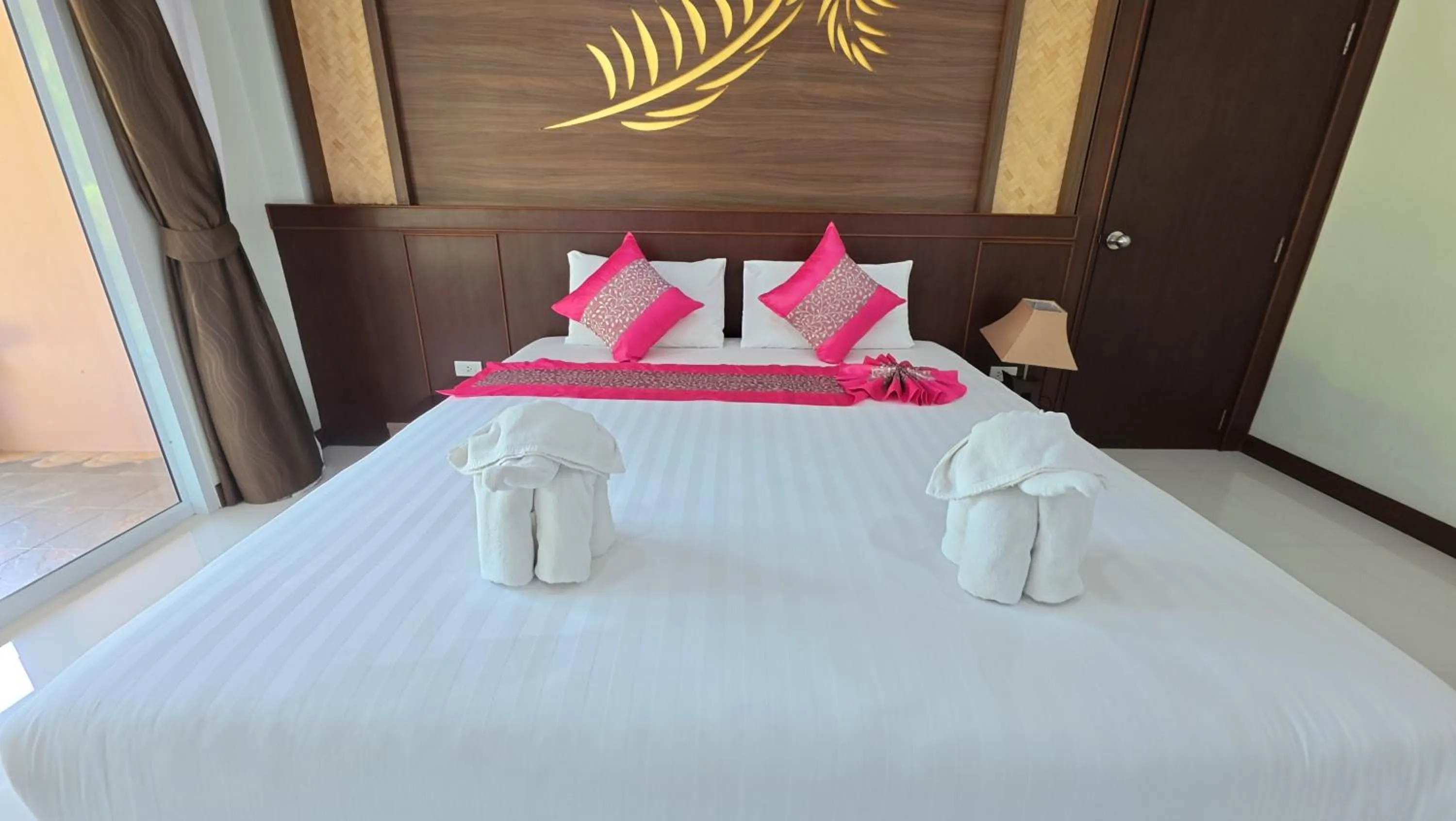 Bed in Palm Kiri Aonang Resort