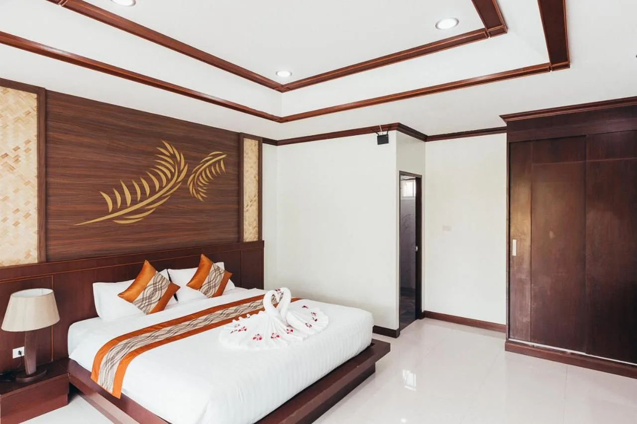 Bed in Palm Kiri Aonang Resort