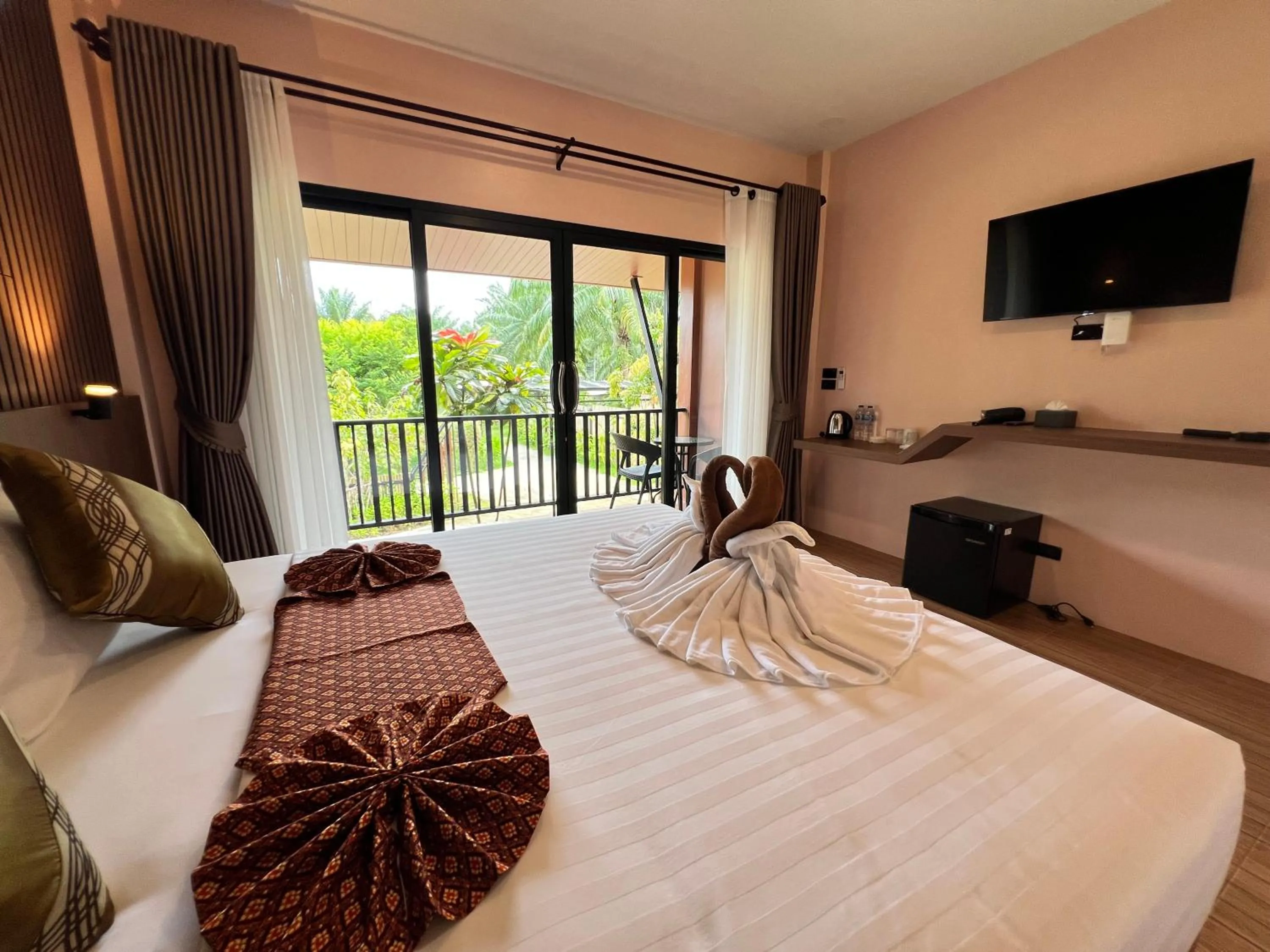 TV and multimedia, Bed in Palm Kiri Aonang Resort