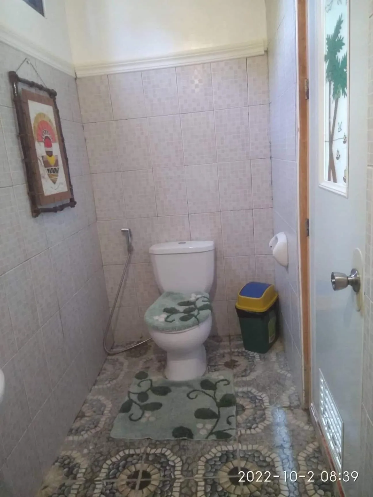 Shower in Alona's Traditional Filipino Home near 100 Islands Wharf