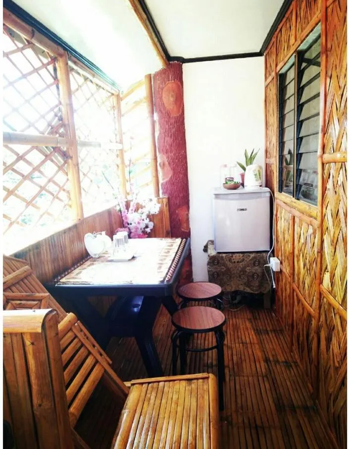 Seating area in Alona's Traditional Filipino Home near 100 Islands Wharf