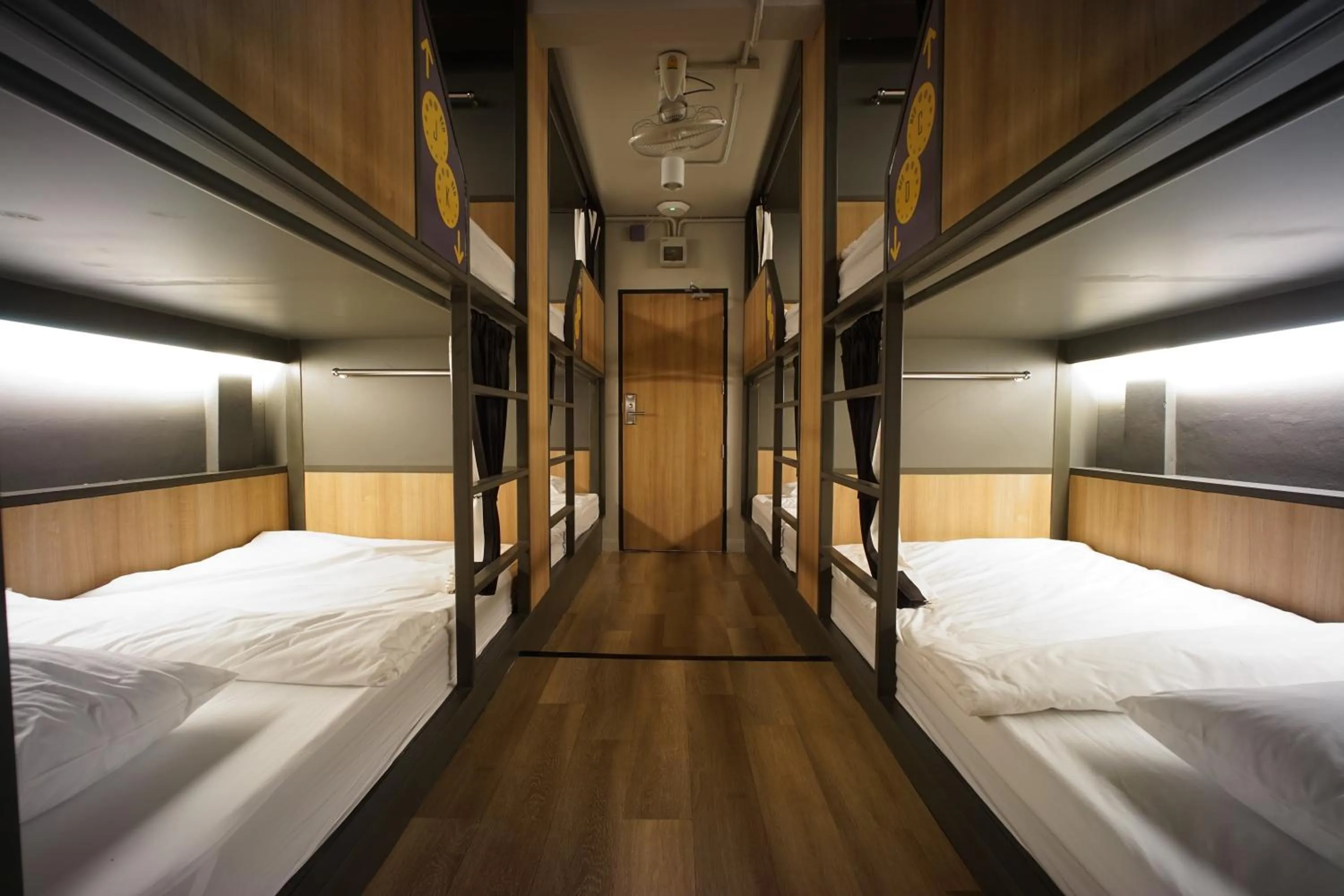 Photo of the whole room, Bed in BRB Hostel Bangkok Silom