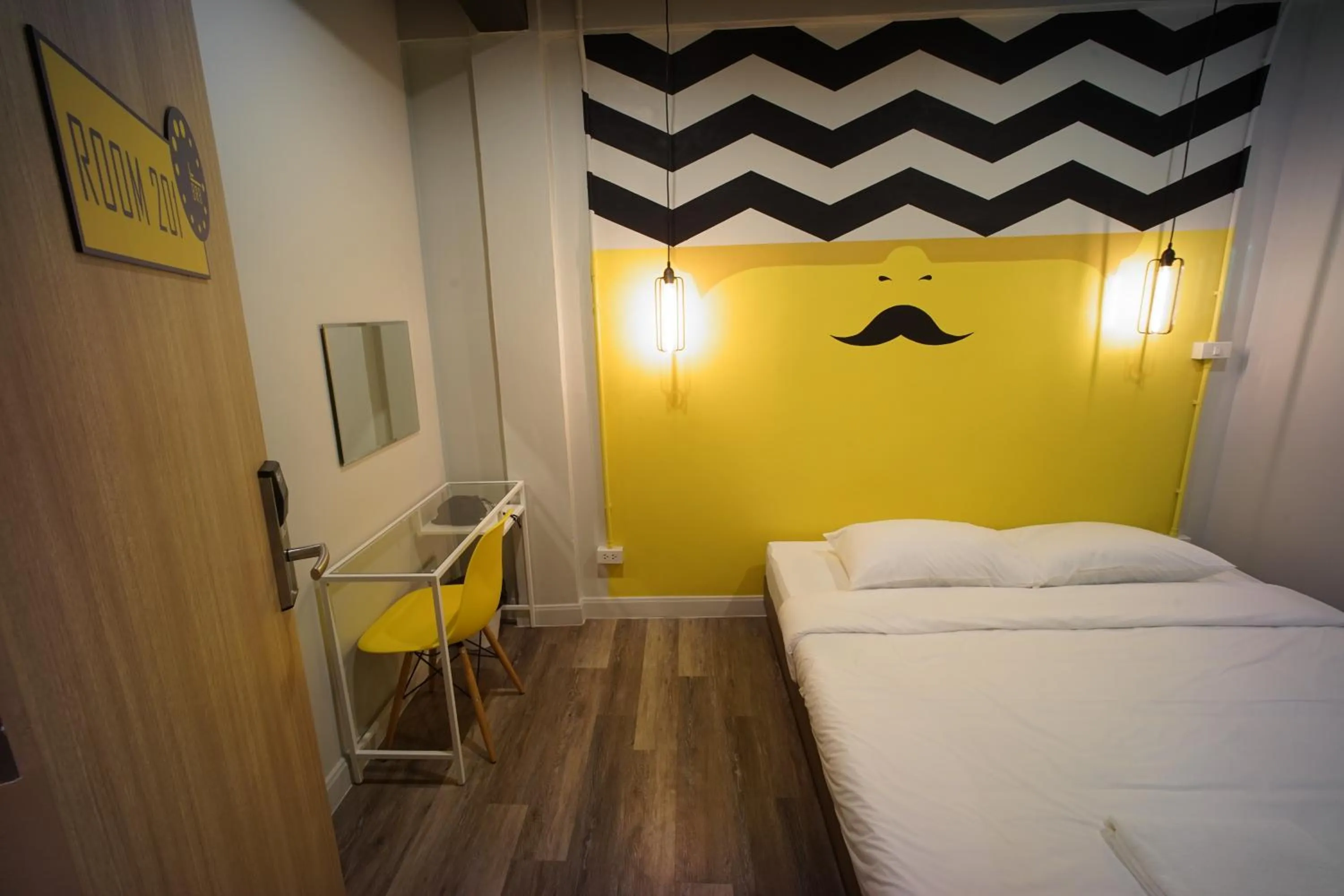 Photo of the whole room, Bed in BRB Hostel Bangkok Silom
