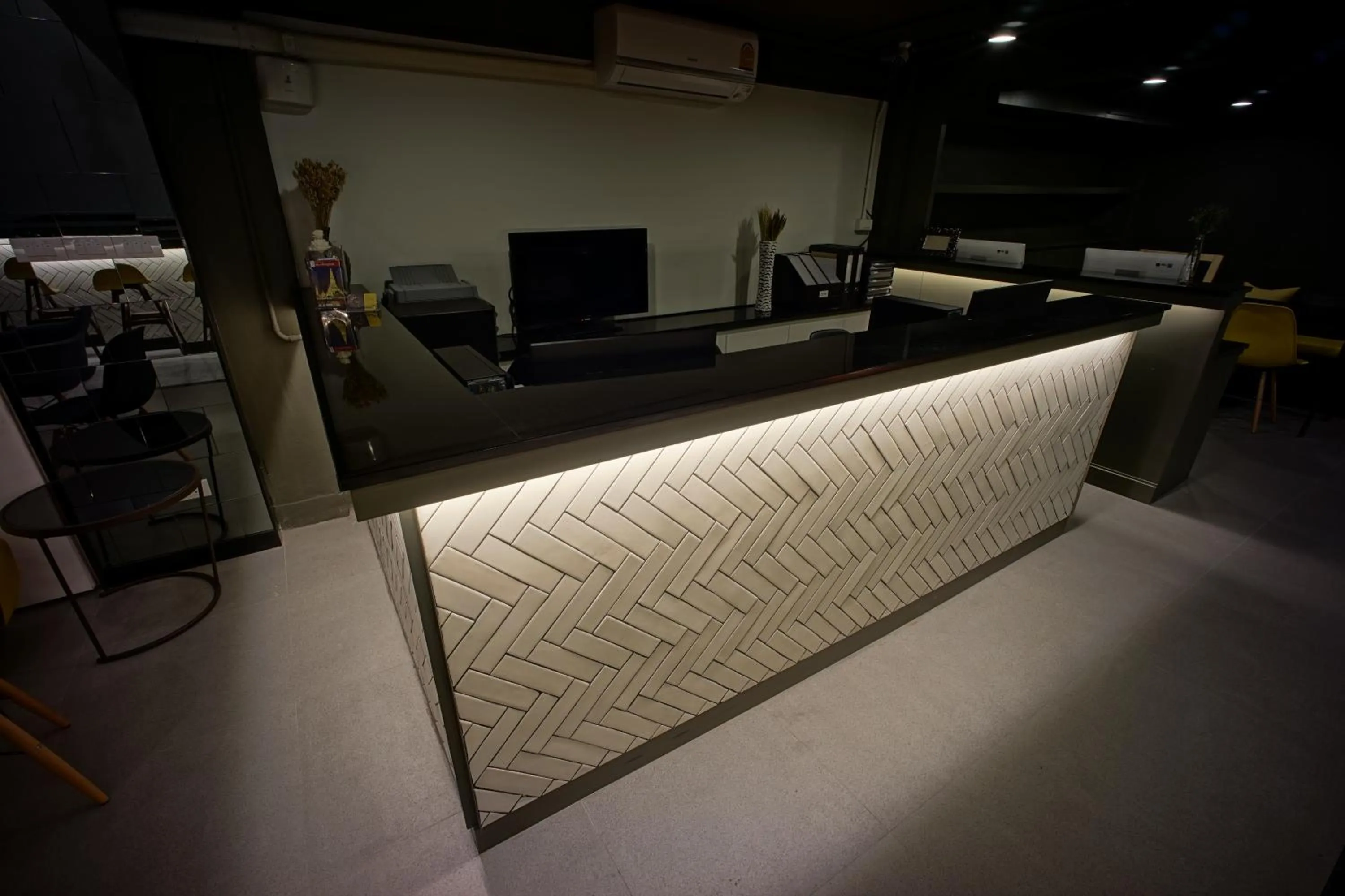 Lobby or reception in BRB Hostel Bangkok Silom