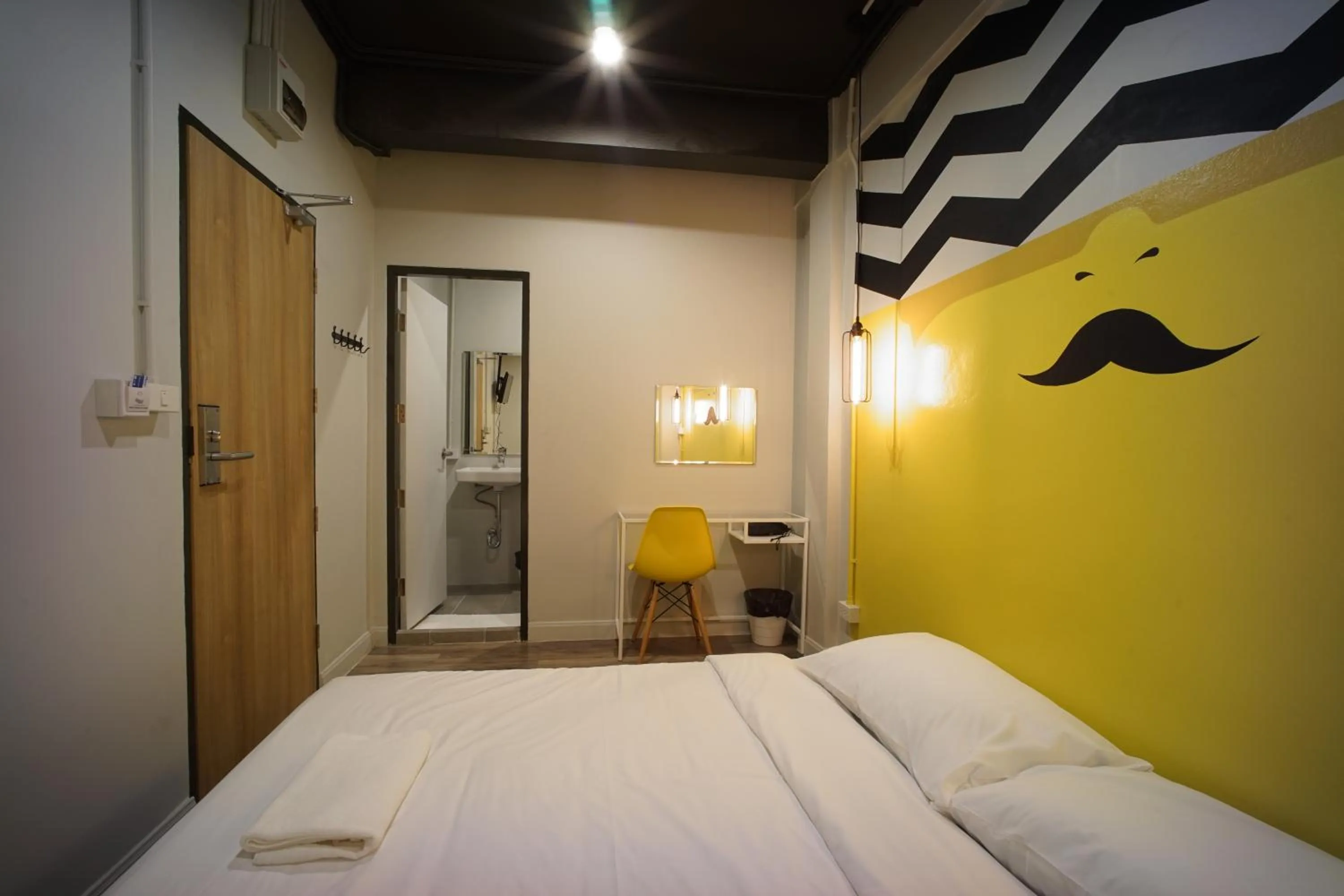 Photo of the whole room, Bed in BRB Hostel Bangkok Silom