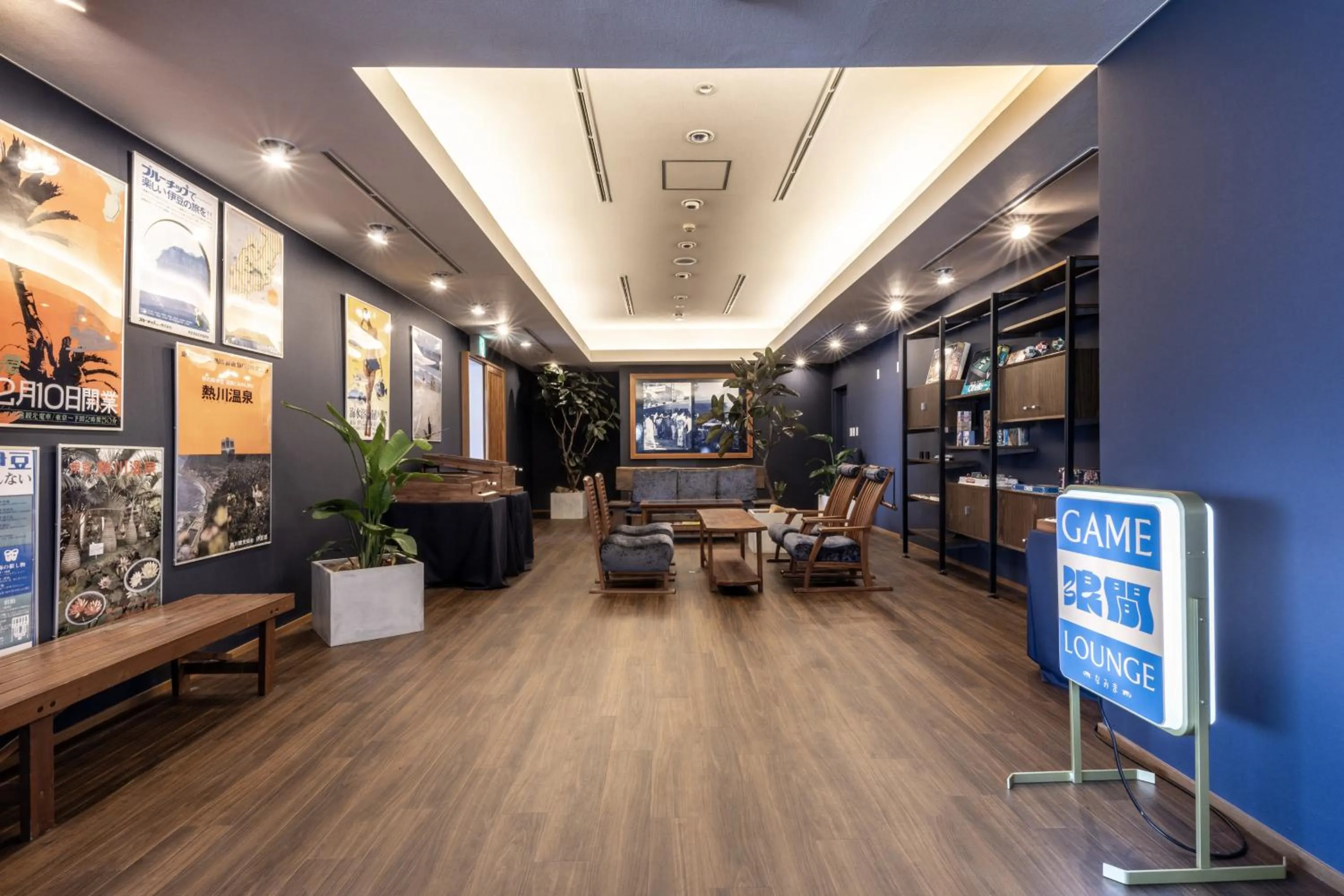 Game Room in IZU RETREAT by Onko Chishin