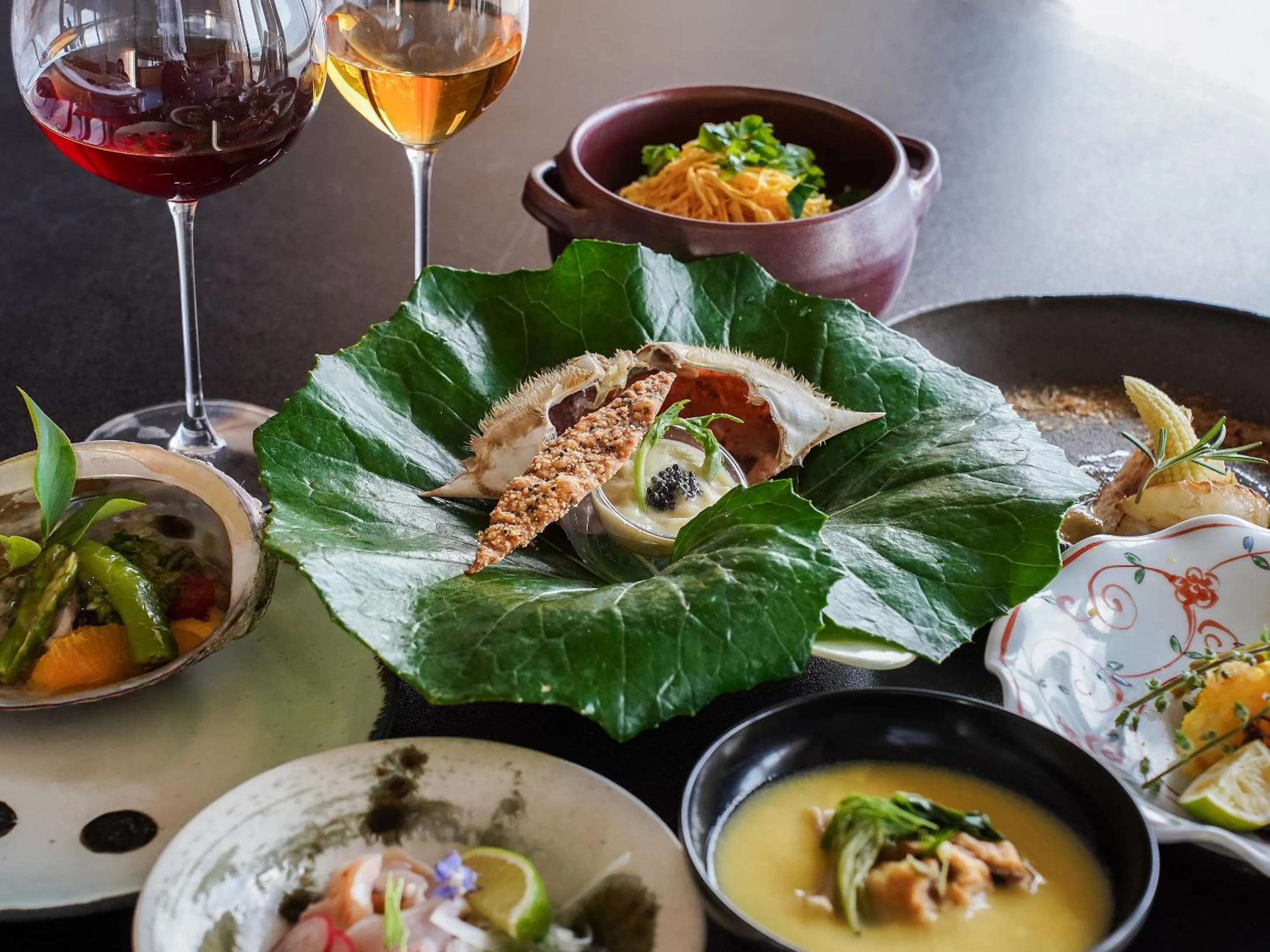 Food and drinks in IZU RETREAT by Onko Chishin