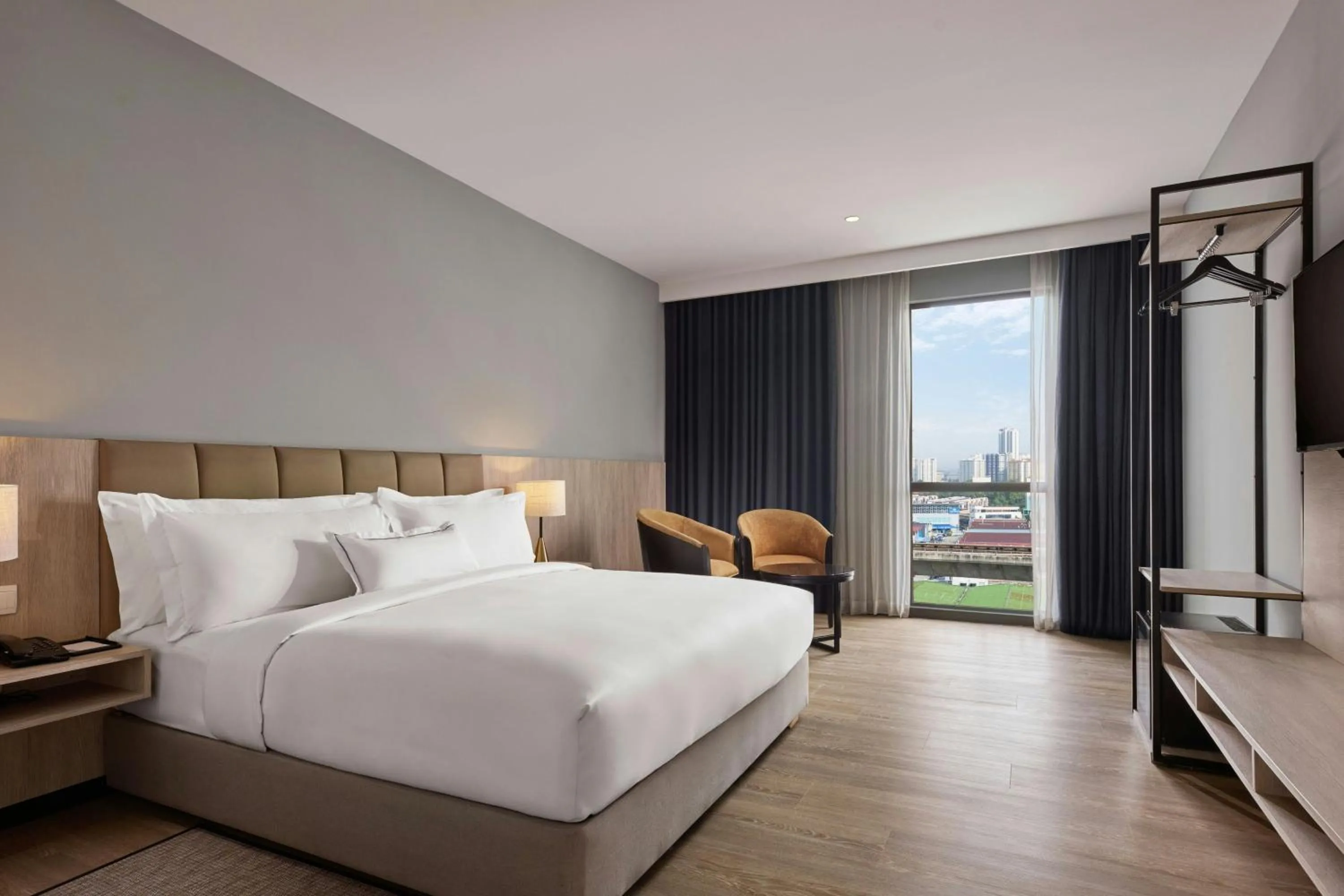 Photo of the whole room, Bed in AC Hotel by Marriott Puchong