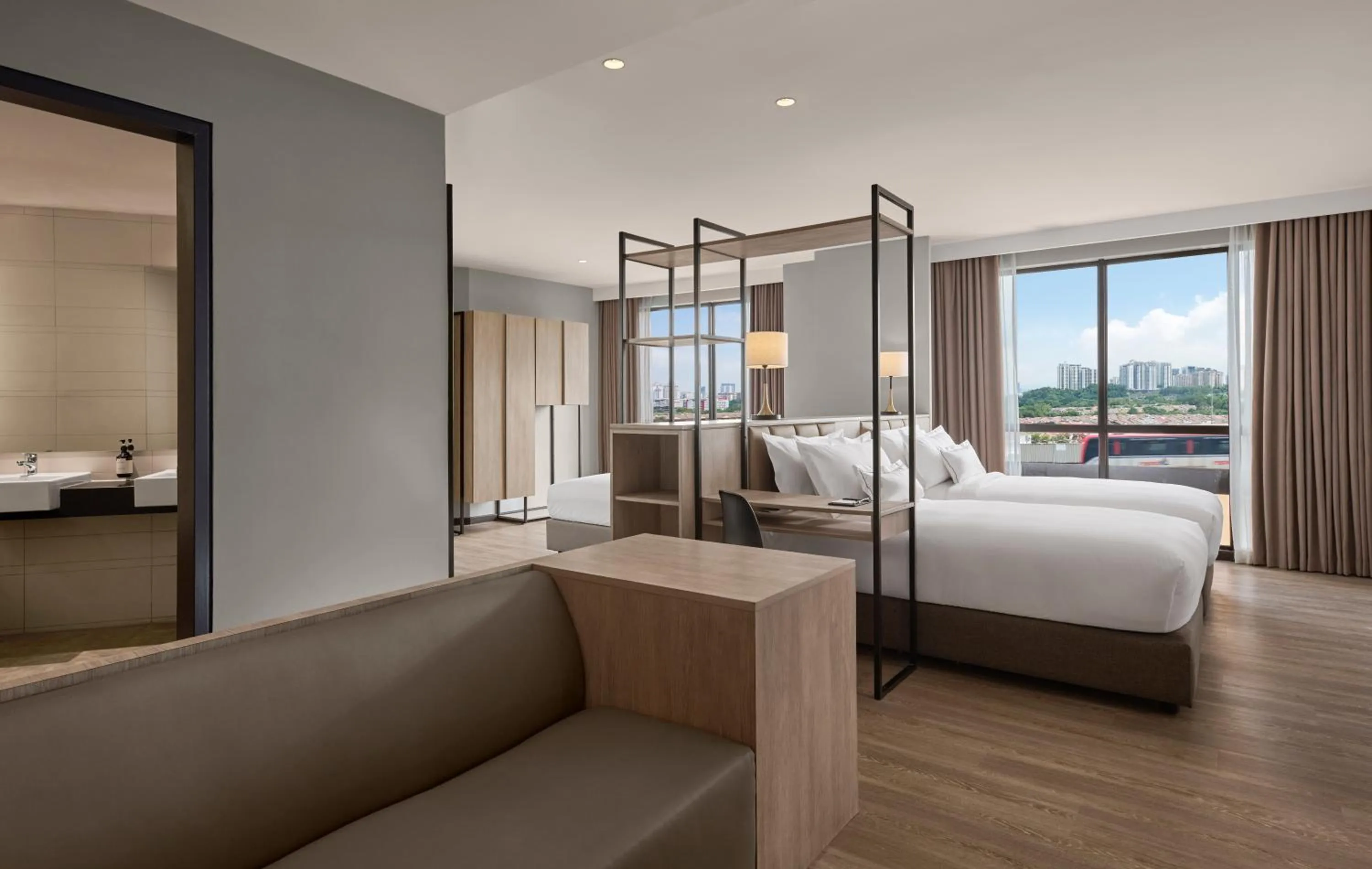 Bedroom, Bed in AC Hotel by Marriott Puchong