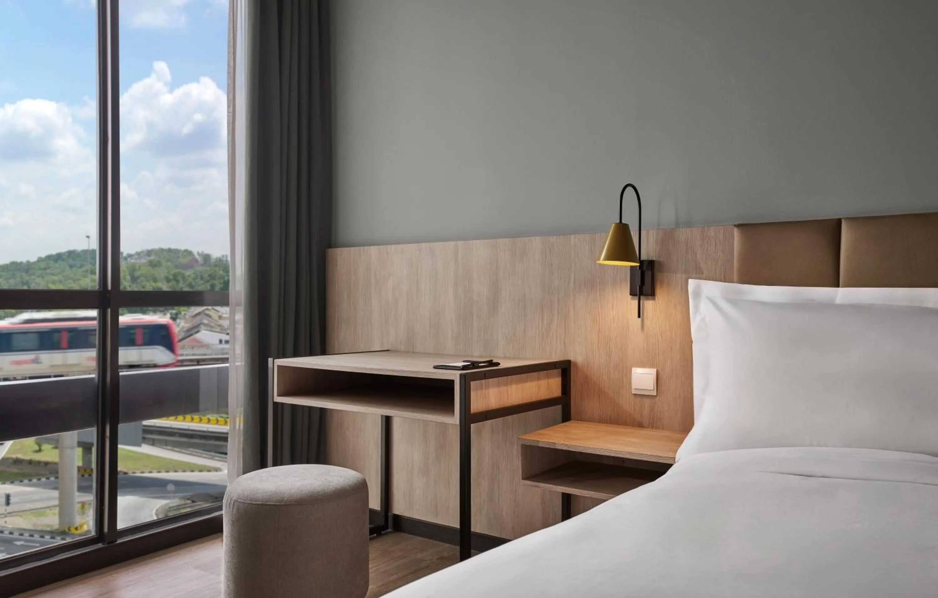 Bed in AC Hotel by Marriott Puchong