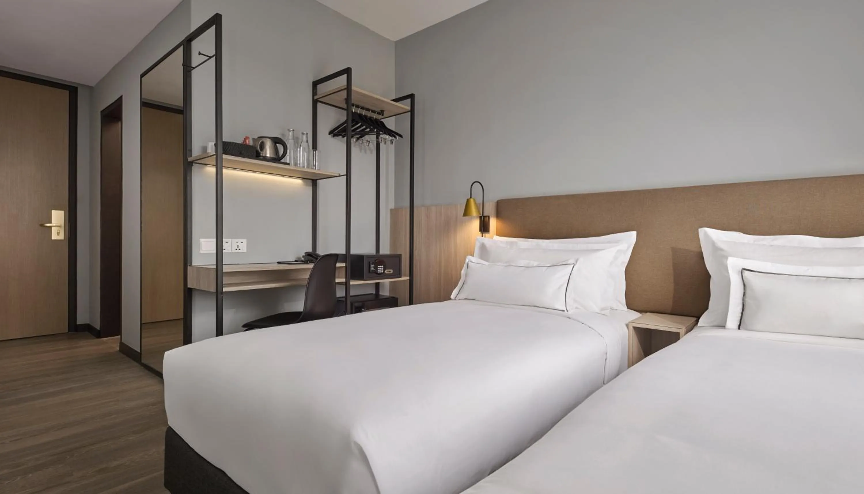 Bed in AC Hotel by Marriott Puchong