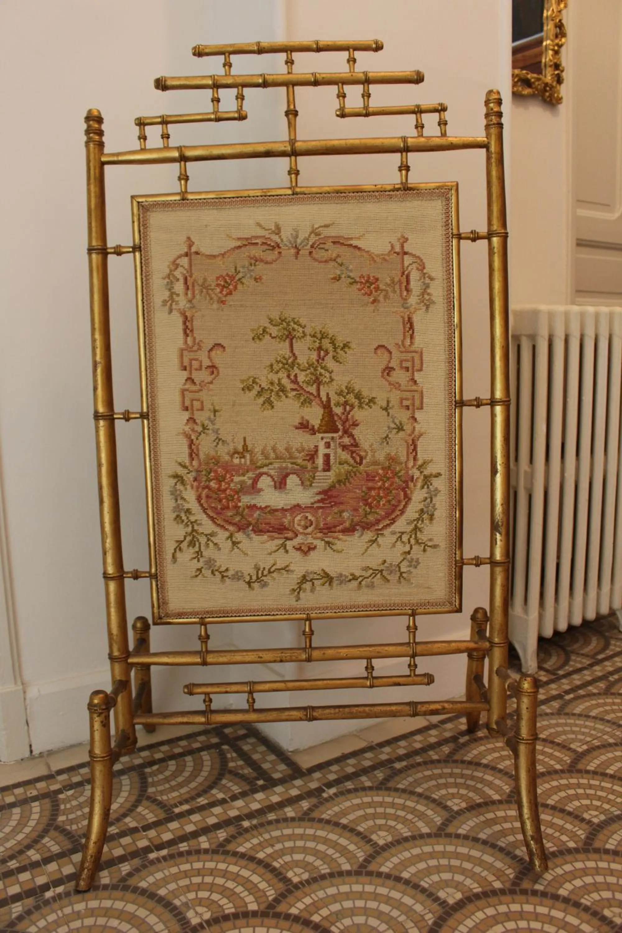 Decorative detail in B&B Villa Regina