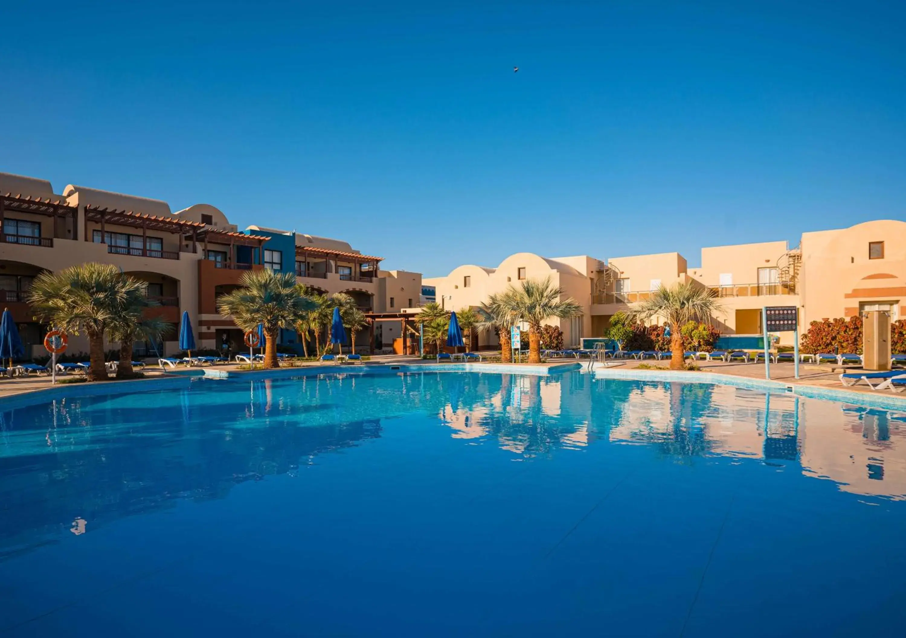 Pool view in Marina Resort Port Ghalib, a member of Radisson Individuals Pool view in Marina Resort Port Ghalib, a member of Radisson Individuals