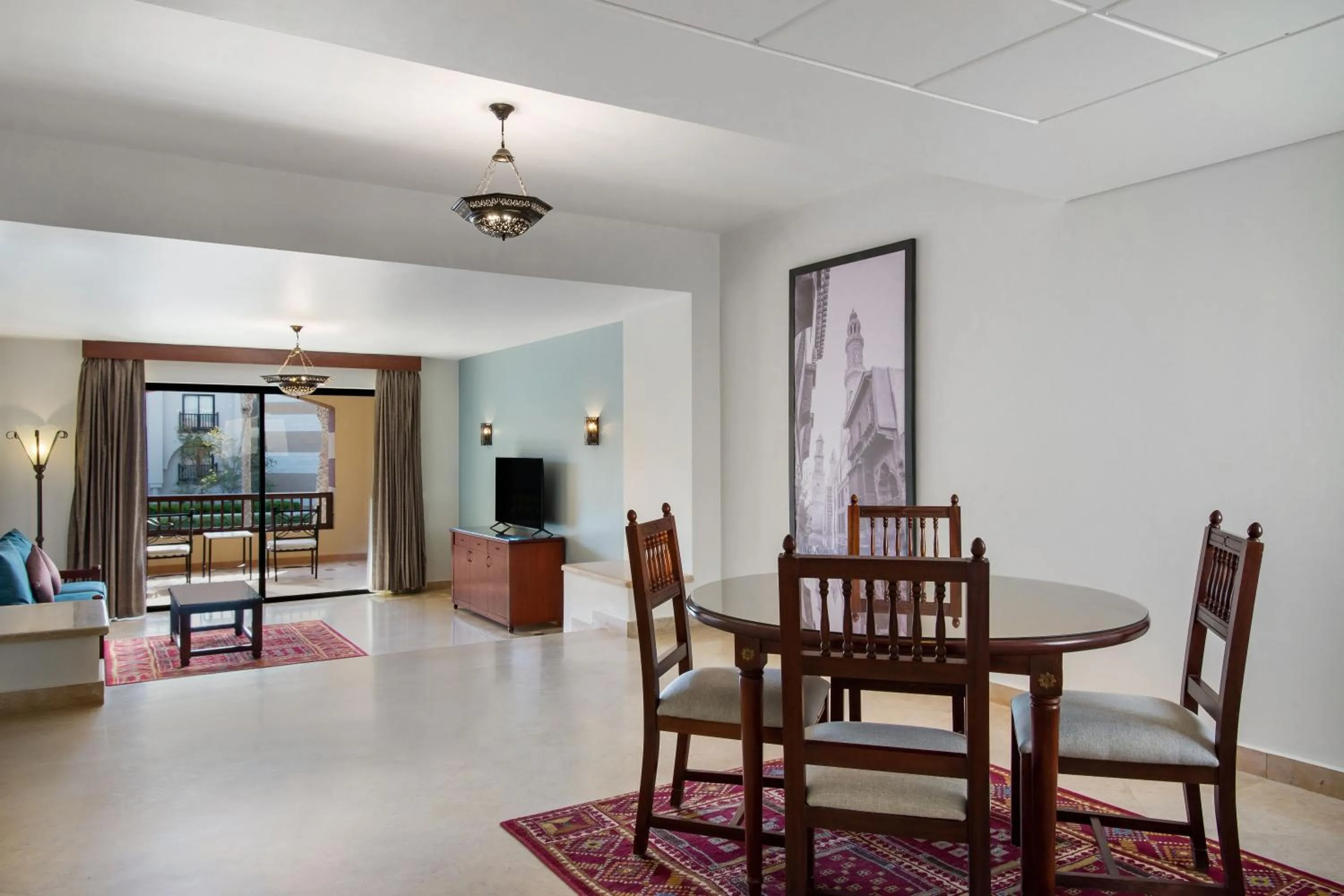 Living room in Marina Resort Port Ghalib, a member of Radisson Individuals