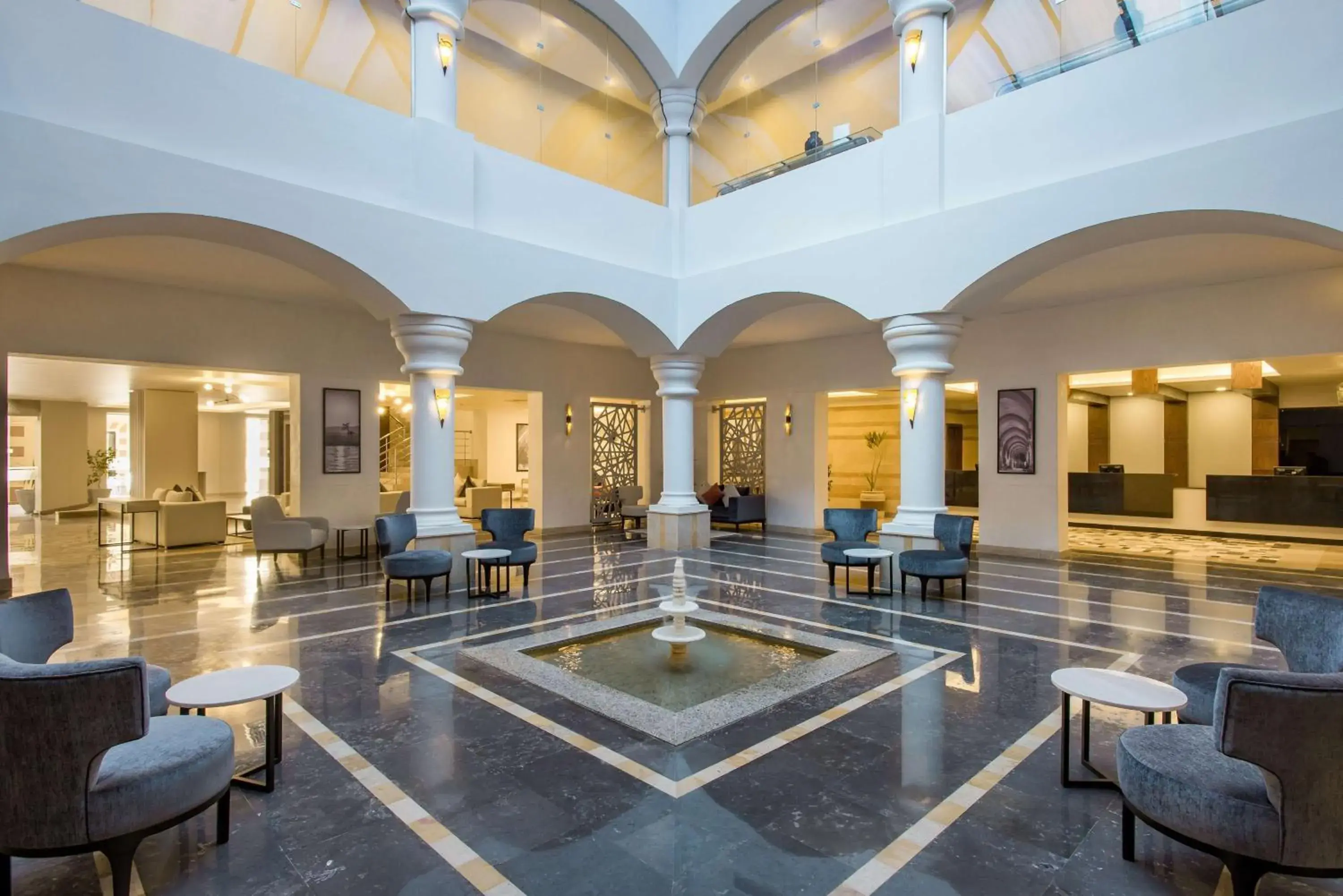 Lobby or reception in Marina Resort Port Ghalib, a member of Radisson Individuals Lobby or reception in Marina Resort Port Ghalib, a member of Radisson Individuals