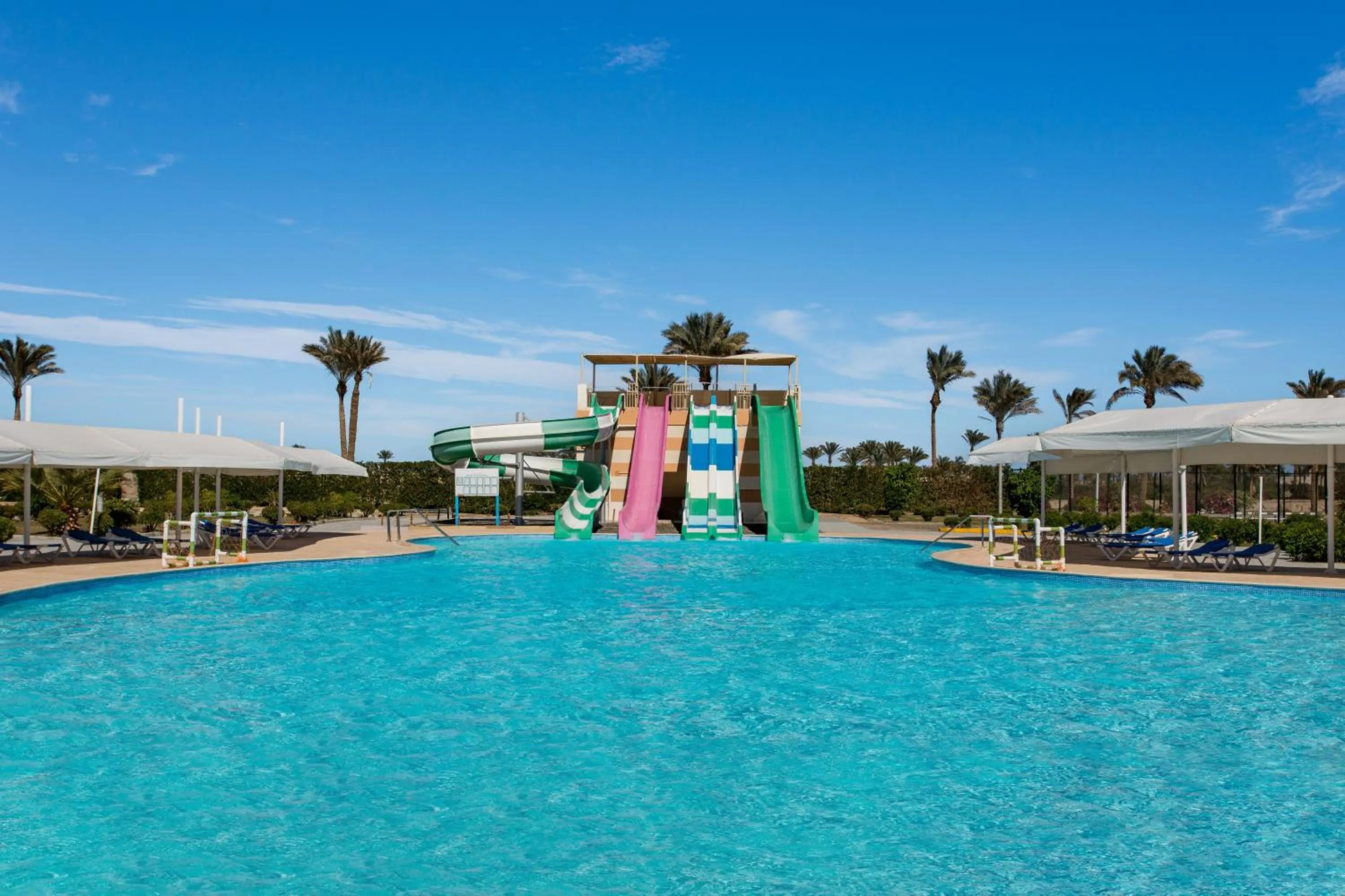 Aqua park in Marina Resort Port Ghalib, a member of Radisson Individuals