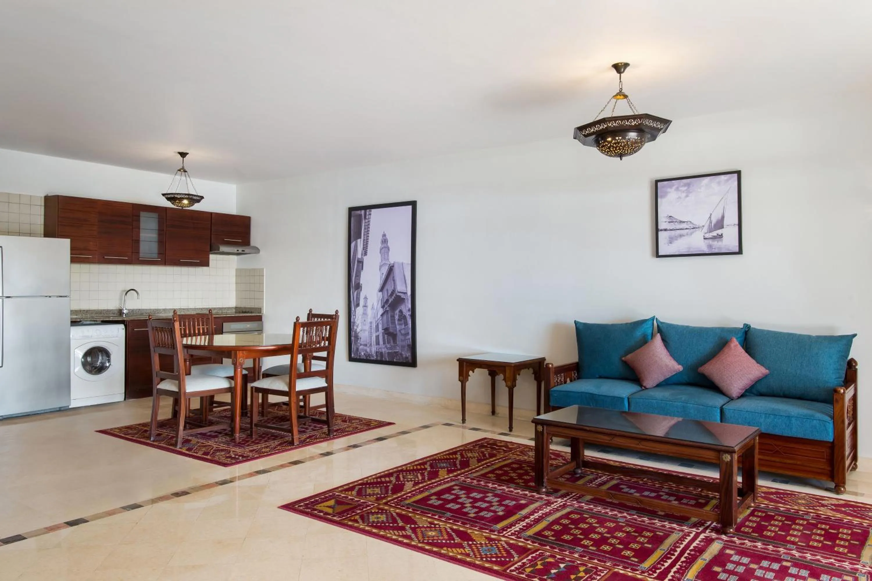 Living room in Marina Resort Port Ghalib, a member of Radisson Individuals