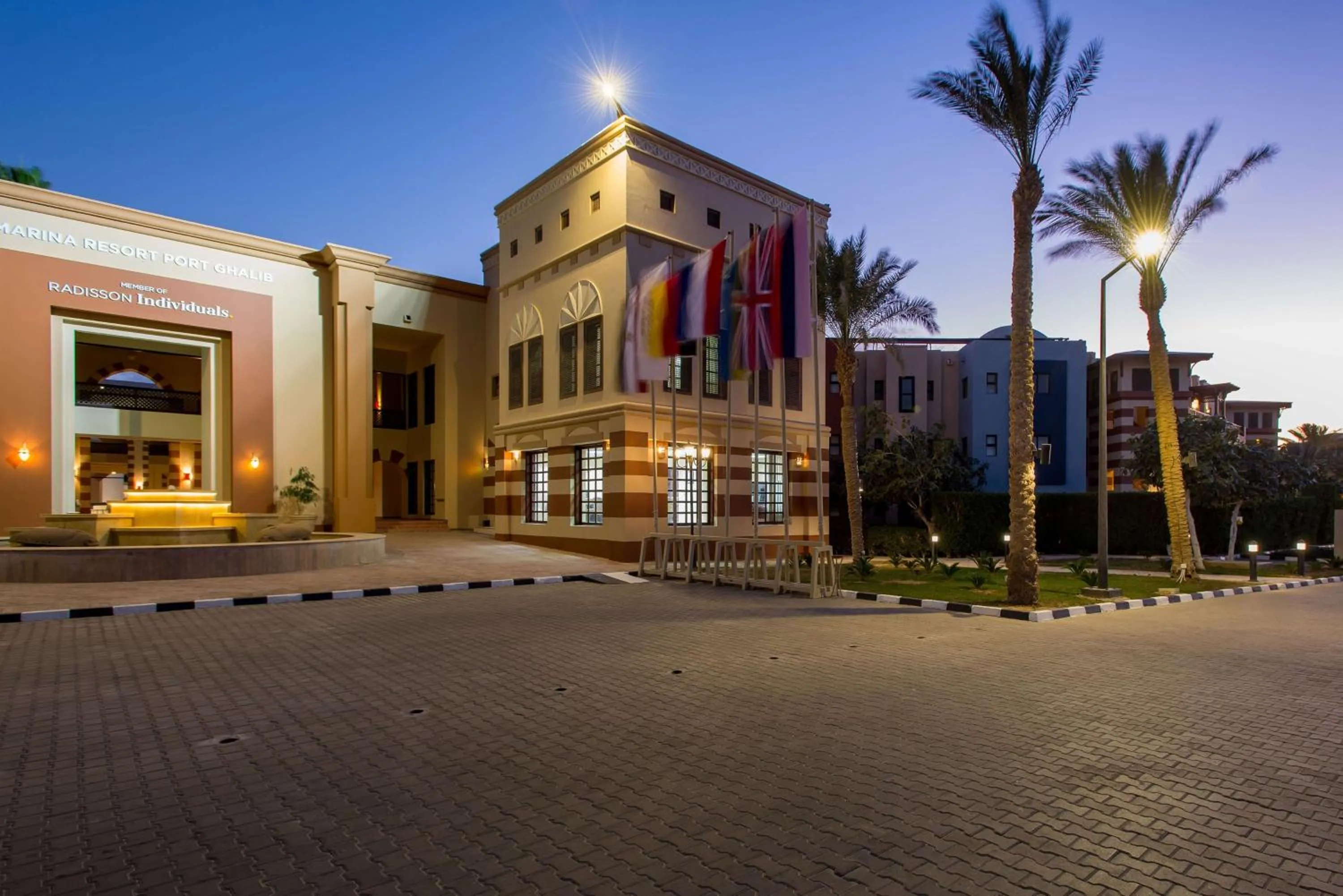 Property building in Marina Resort Port Ghalib, a member of Radisson Individuals