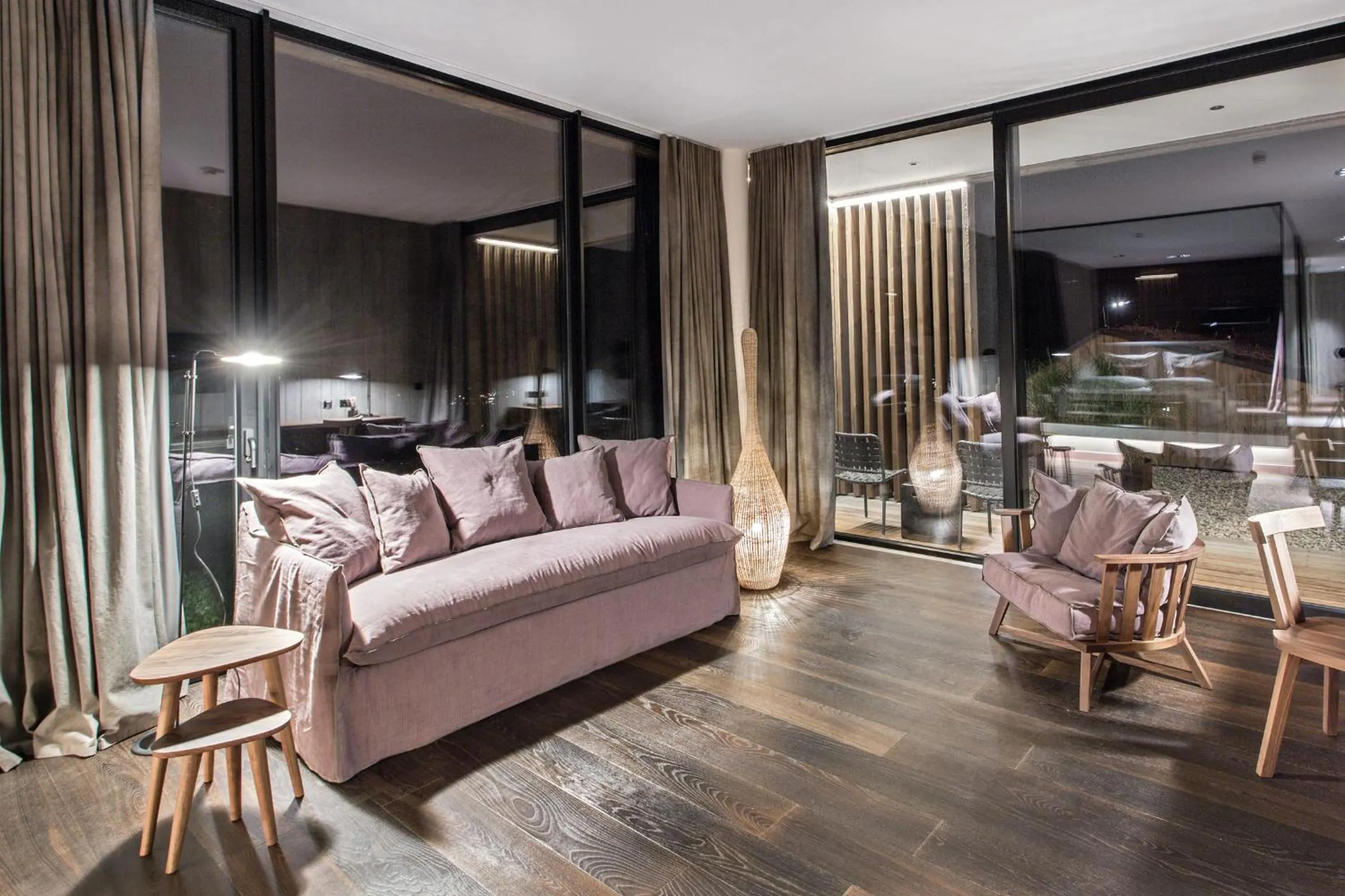 Living room in Senses Violett Suites - Adults Only