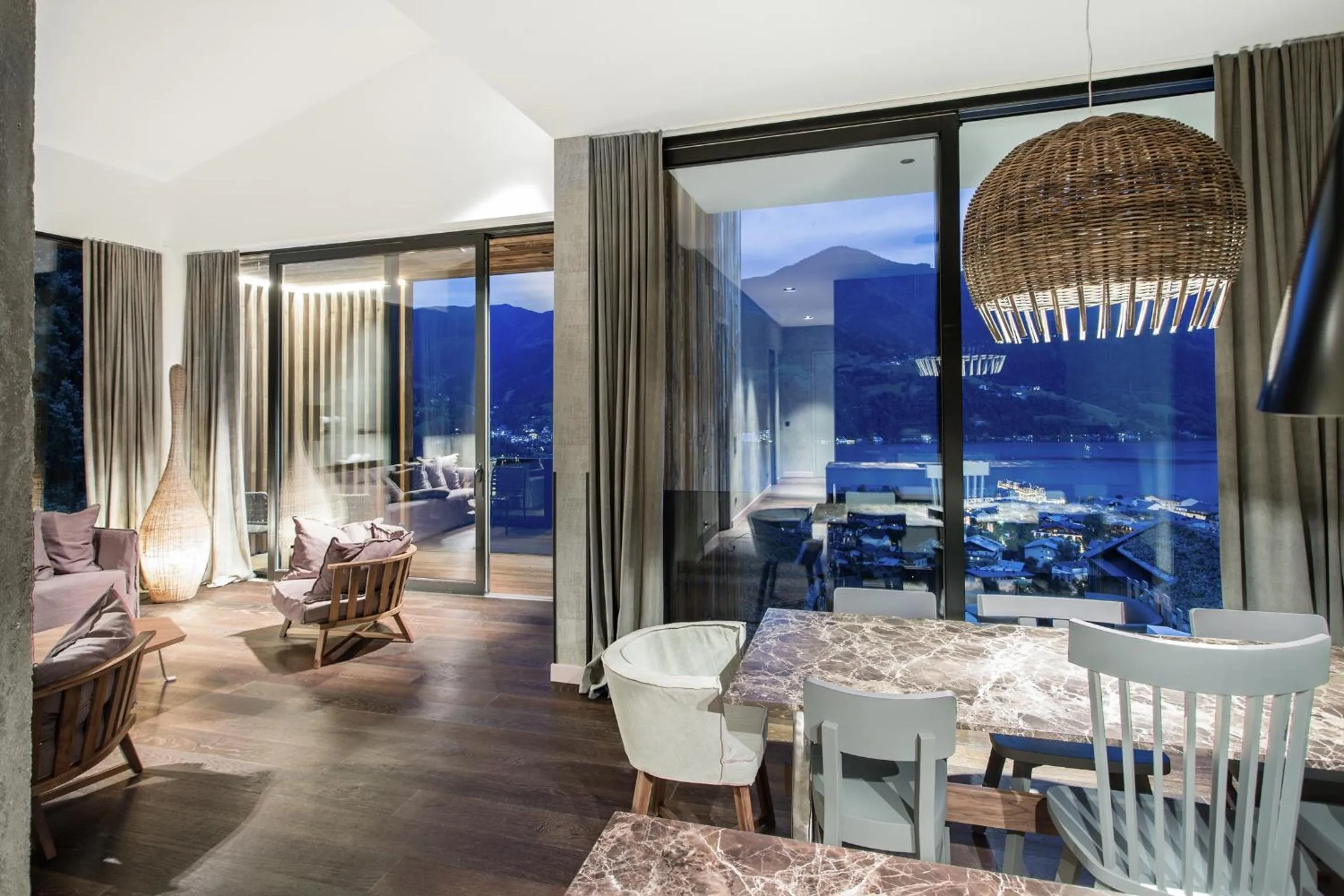 Living room in Senses Violett Suites - Adults Only