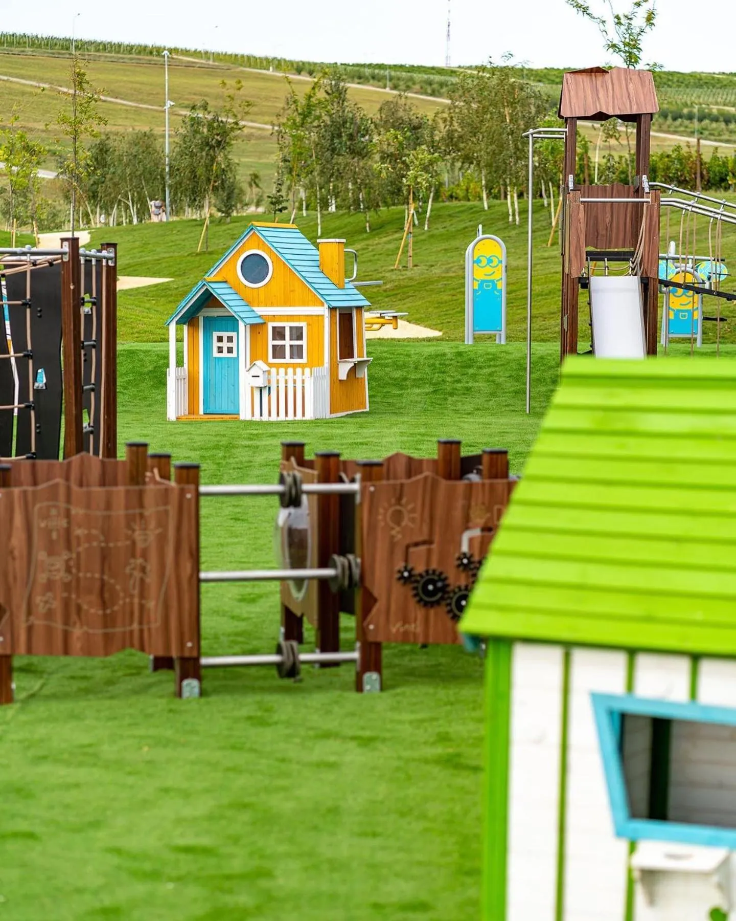 Children play ground in Casa Timiș - Wellness & Spa Resort