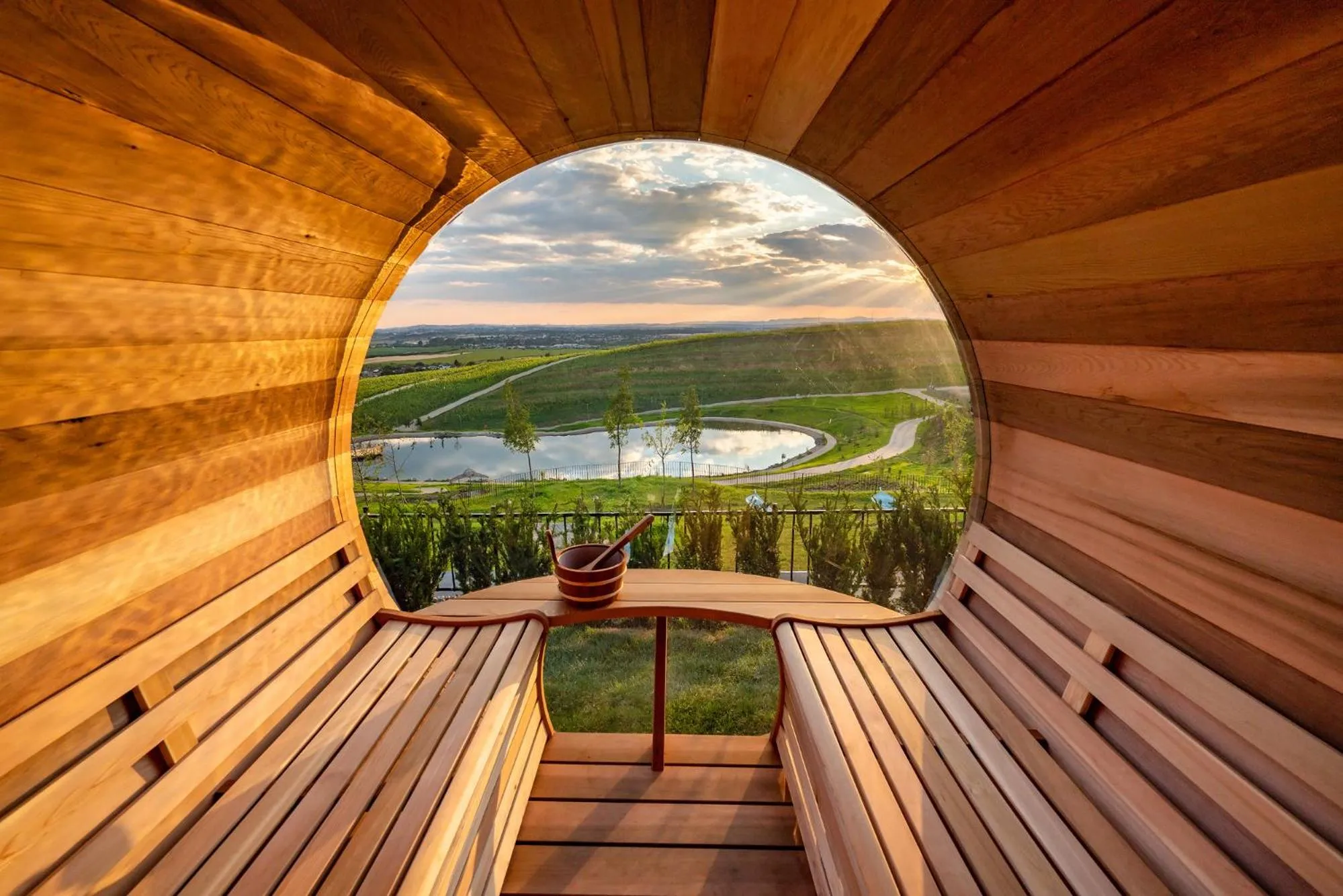 Sauna in Casa Timiș - Wellness & Spa Resort