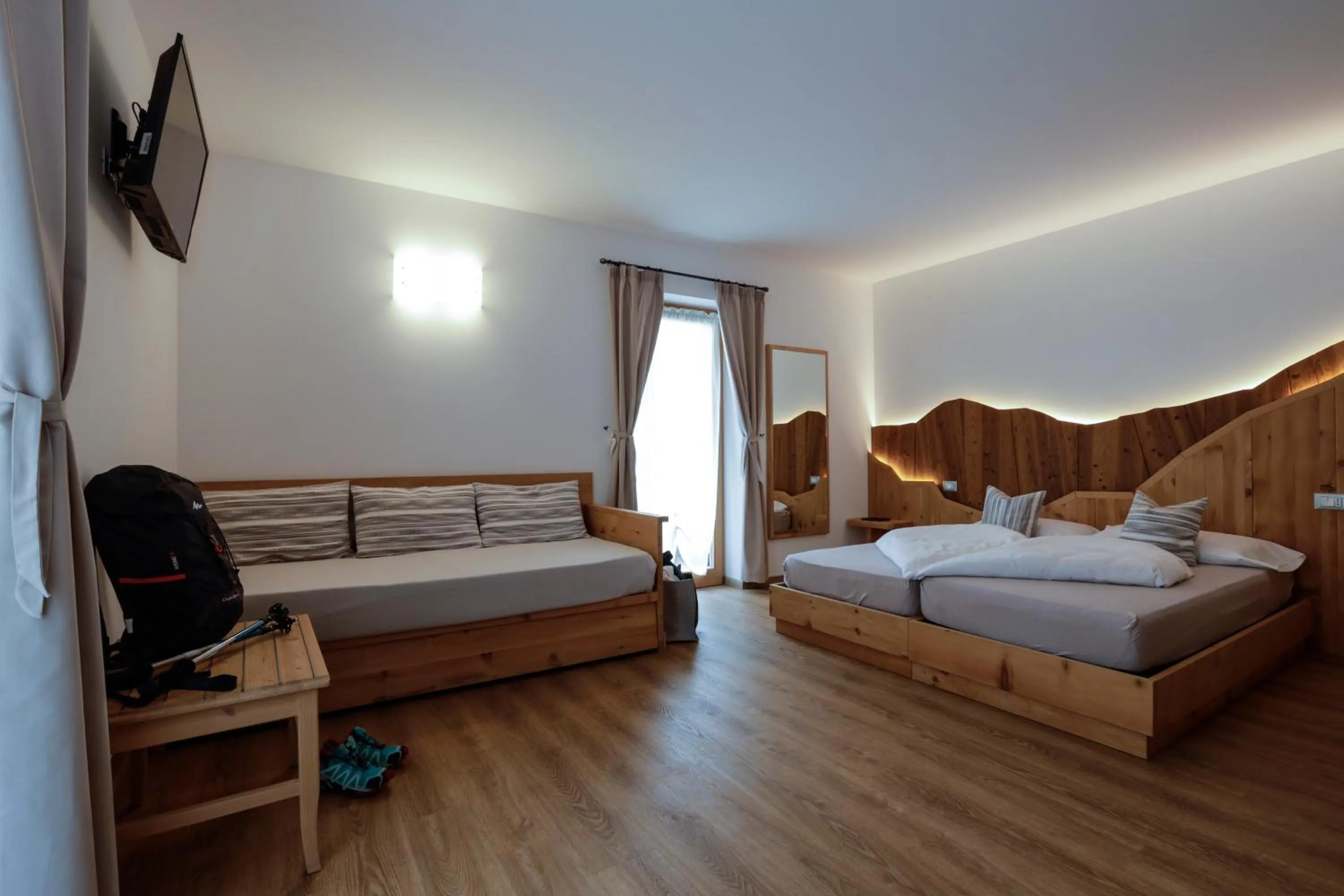 Bed in Garnì & Wellness Anderle