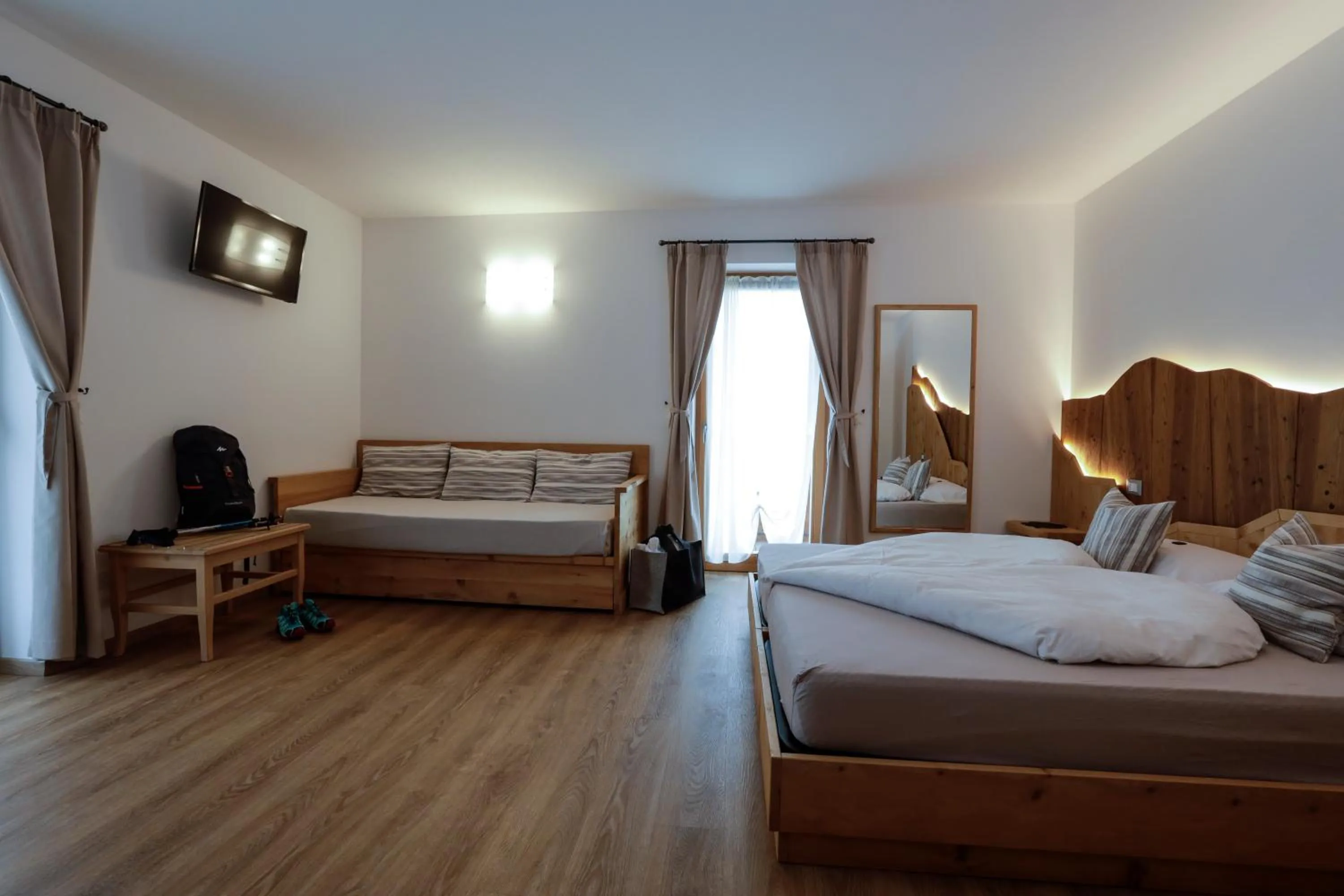 Bed in Garnì & Wellness Anderle